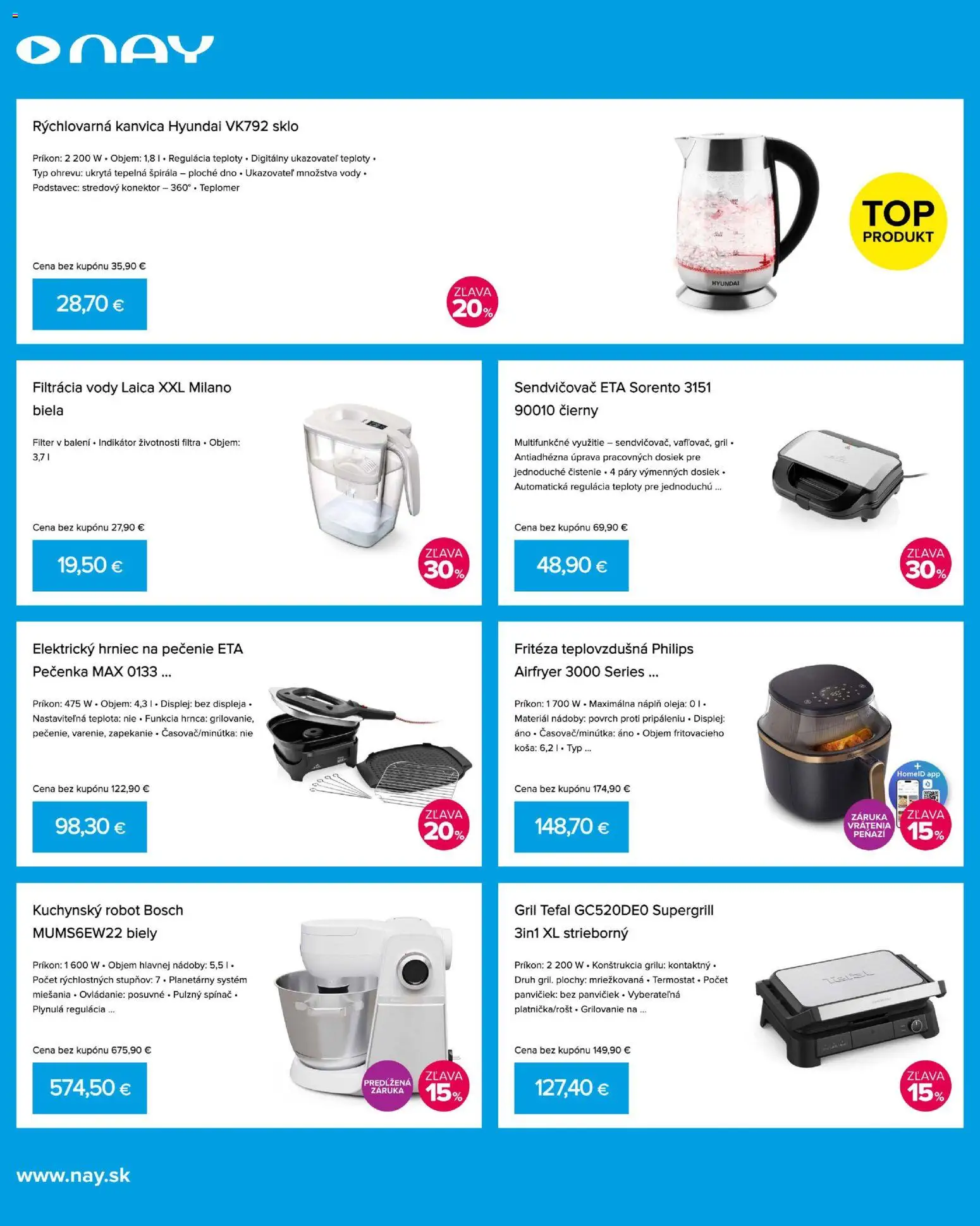 Nové NAY Elektrodom akcie – leták je platný od 09.02.2026 | Strana: 10