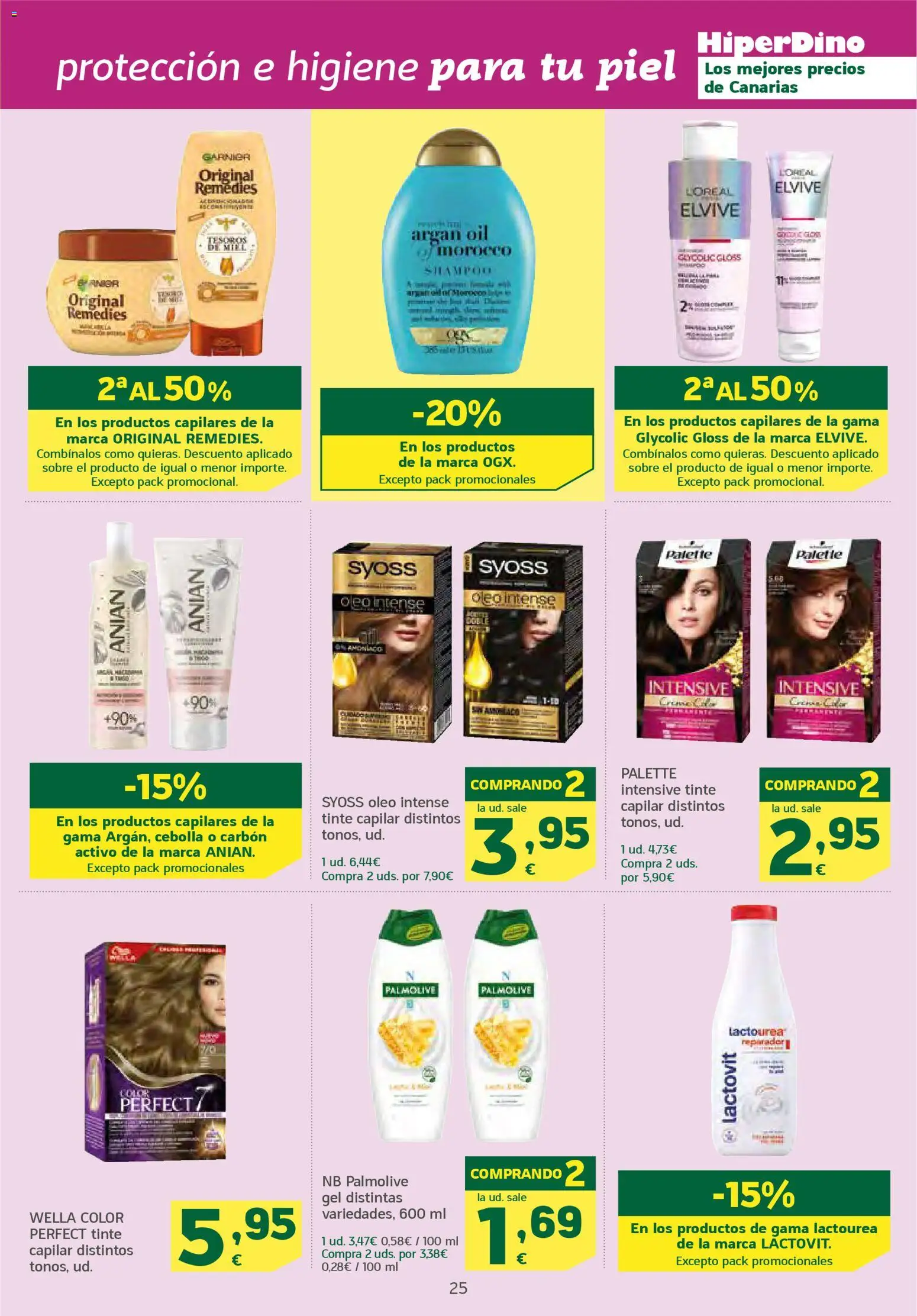 HiperDino folleto │ válido desde el 23.01.2026 | Página: 25 | Productos: Tinte, Παγωμένο τσάι