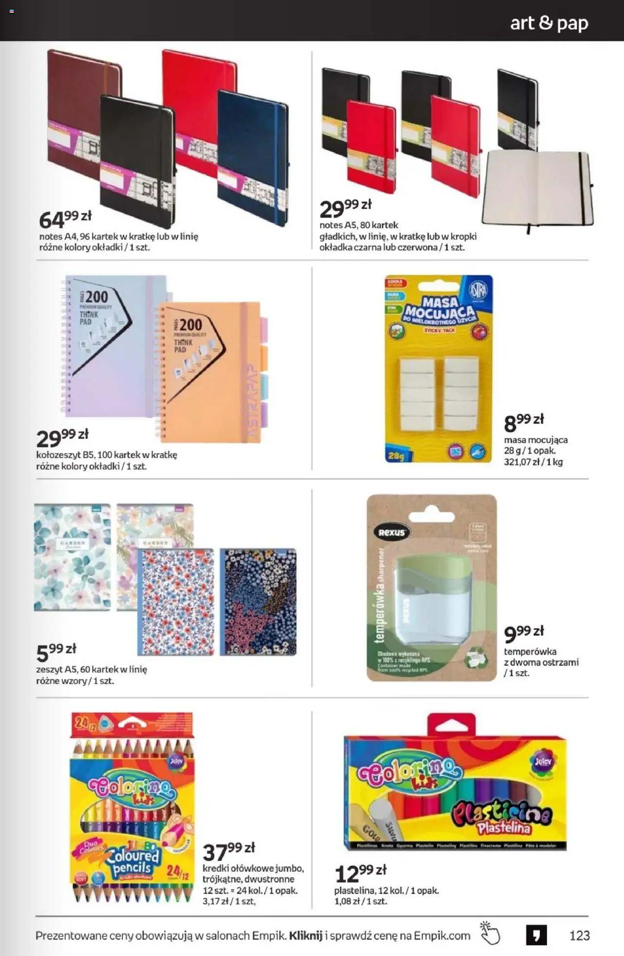 Empik promocje od 24.09.2025 | Strona: 123 | Produkty: Temperówka, Zeszyt