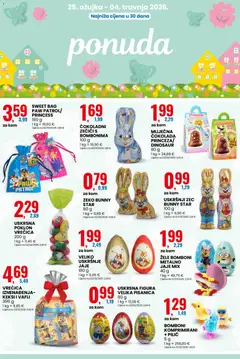 Katalog Eurospin - Pregled kataloga iz trgovine Eurospin, vrijedi od 25.03.2026 | Stranica: 11 | Proizvodi: Keksi, Bomboni, Poklon vrećica, Vafli