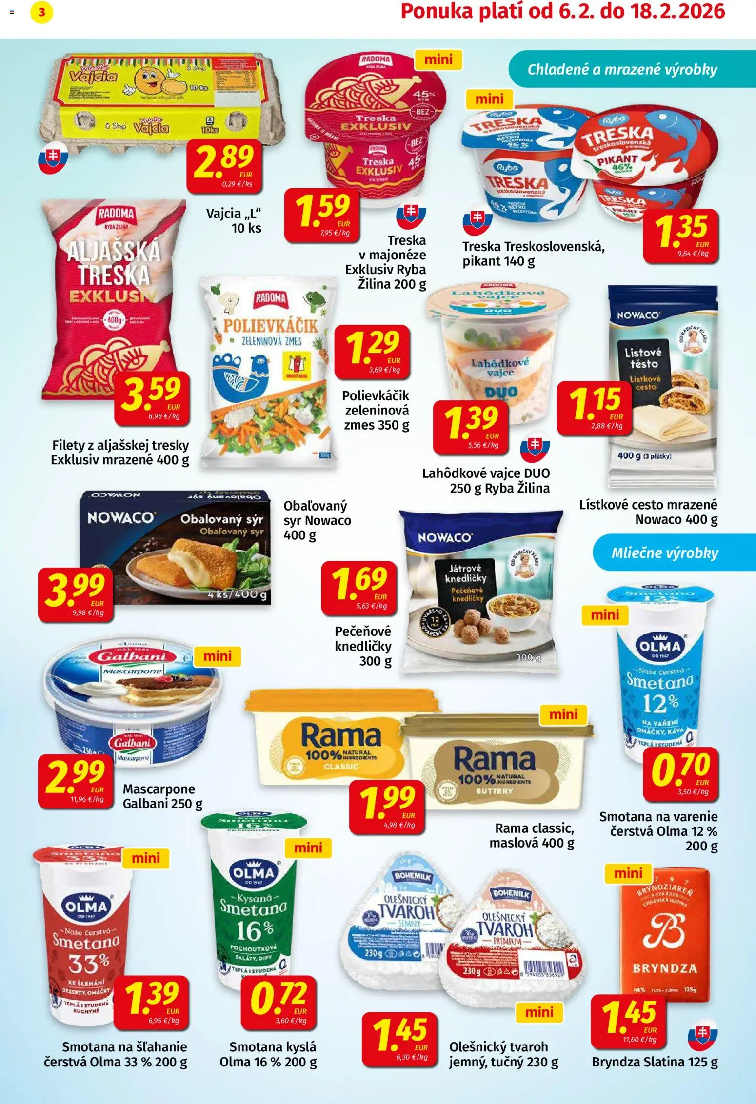 Nové Koruna akcie – leták je platný od 06.02.2026 | Strana: 3