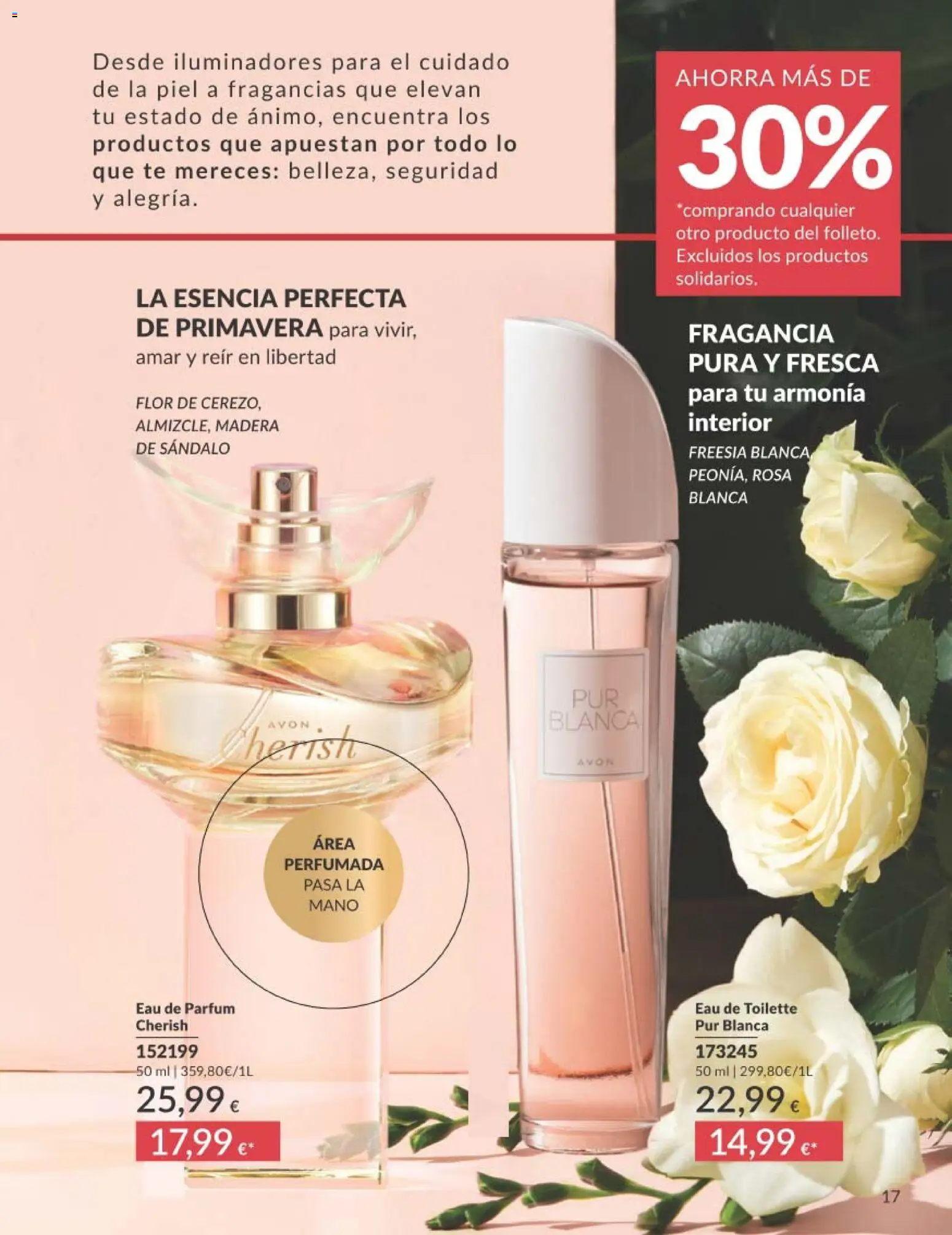 Catálogo AVON campaña 3 │ válido desde el 01.03.2026 | Página: 17 | Productos: Perfume, Fragancia, Eau de toilette, Eau de parfum