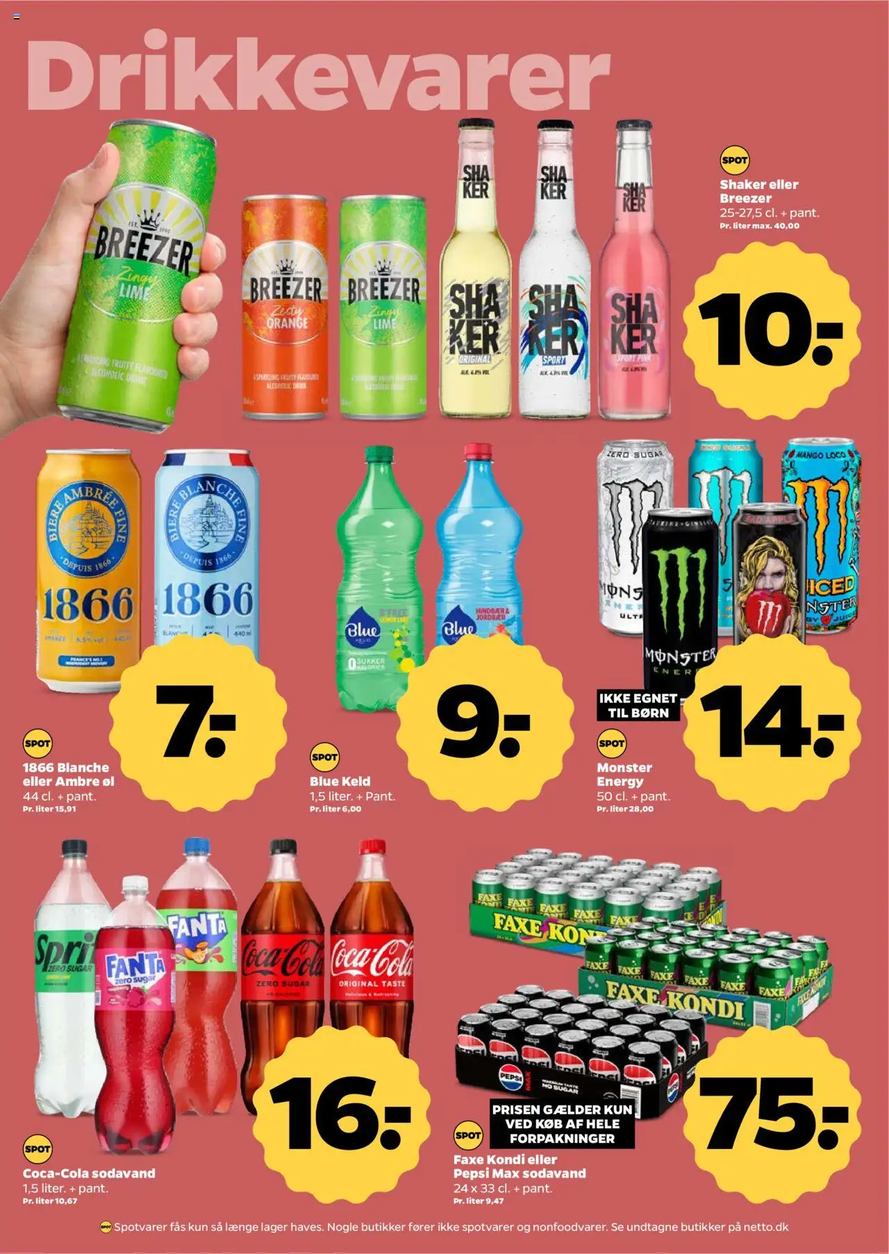 Netto tilbudsavis – gyldig fra 27.09.2025 | Side: 24 | Produkter: Mango, Øl, Sukker, Pepsi Max