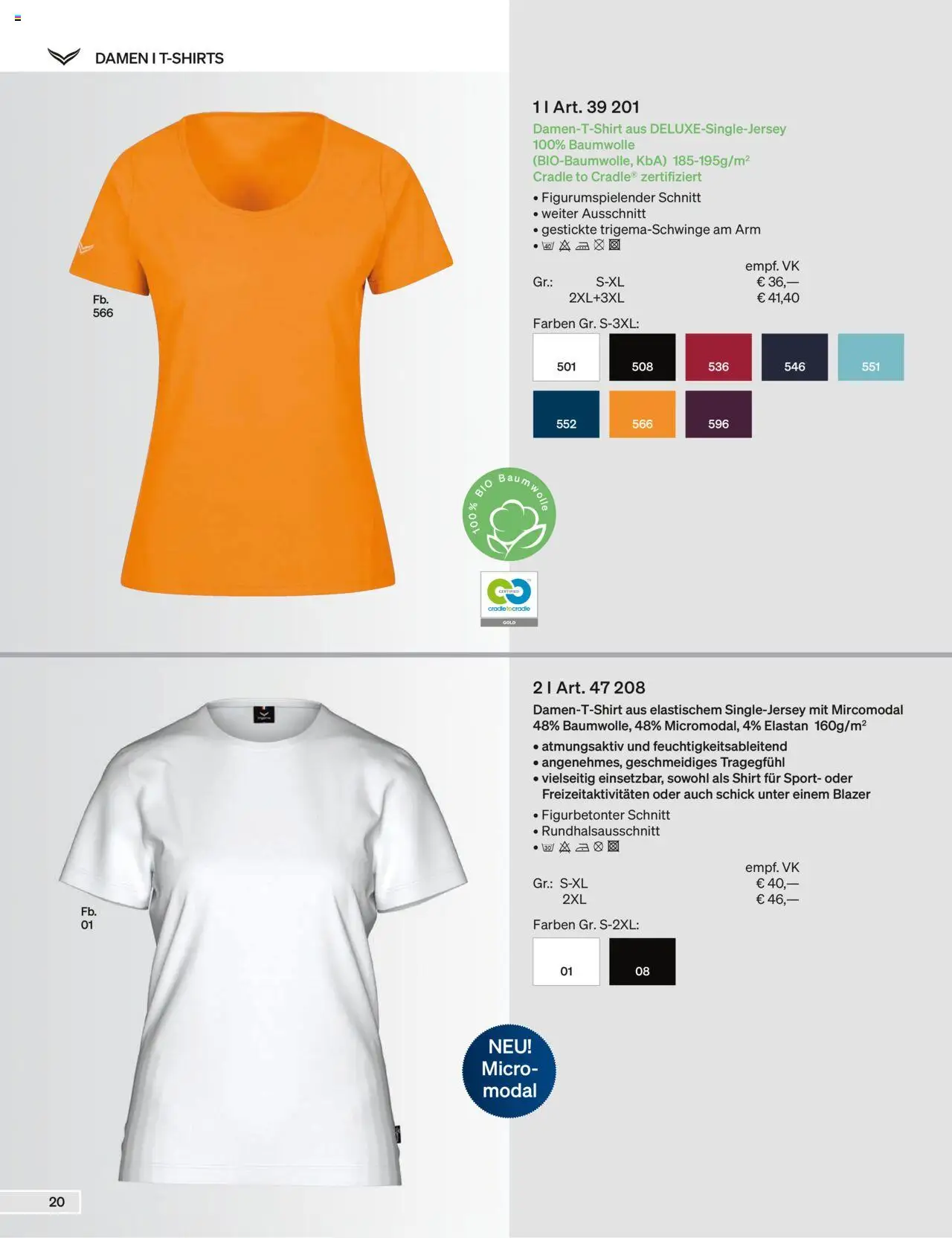 Trigema Prospekt 	 – gültig ab 01.09.2025 | Seite: 20