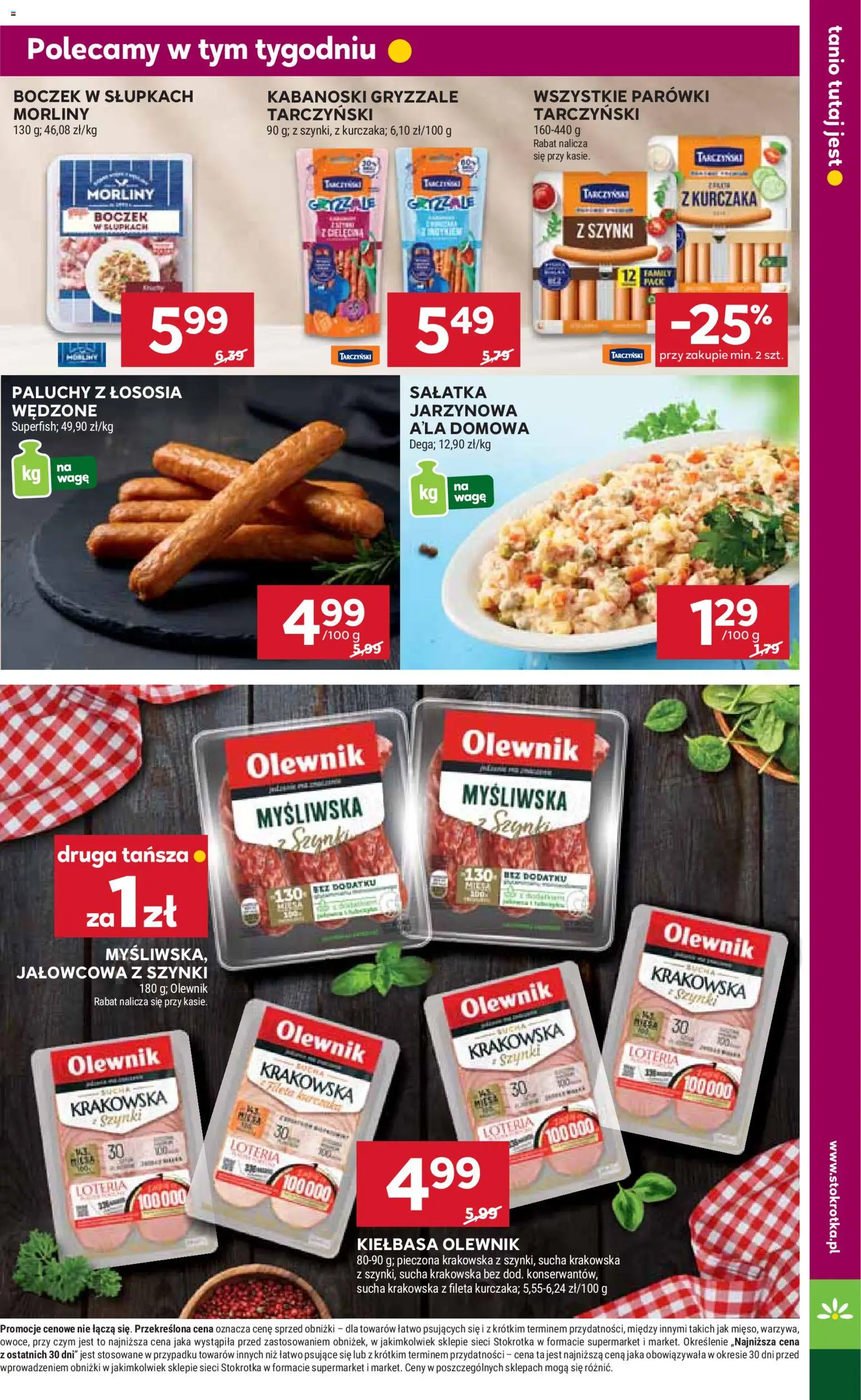 Stokrotka Gazetka od 30.10.2025 | Strona: 15 | Produkty: Kiełbasa, Parówki, Szynka, Boczek
