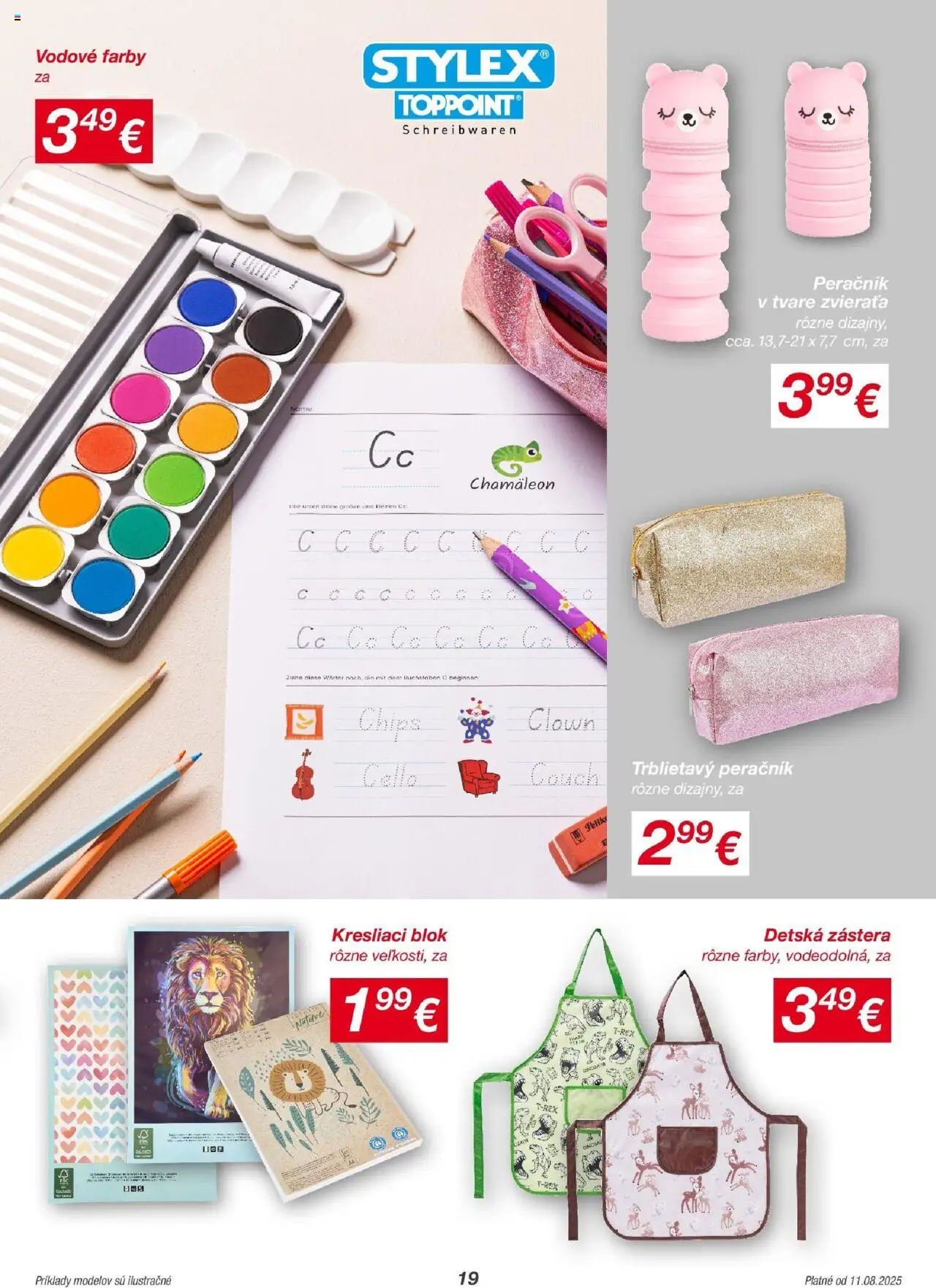 Kik leták │ platný od 11.08.2025 | Strana: 19 | Produkty: Peračník