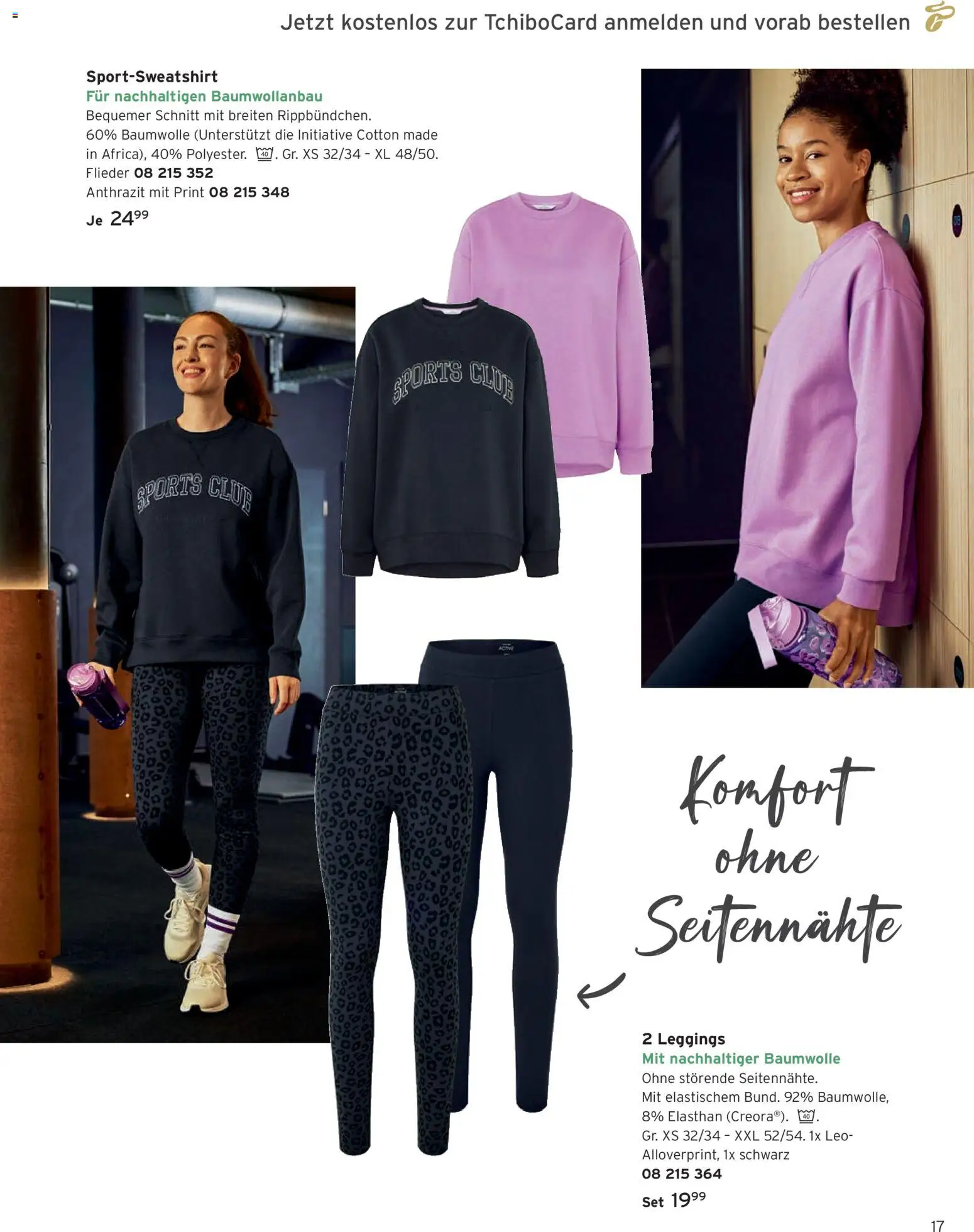 Prospekt Tchibo – gültig ab 01.01.2026 | Seite: 17 | Produkte: Leggings