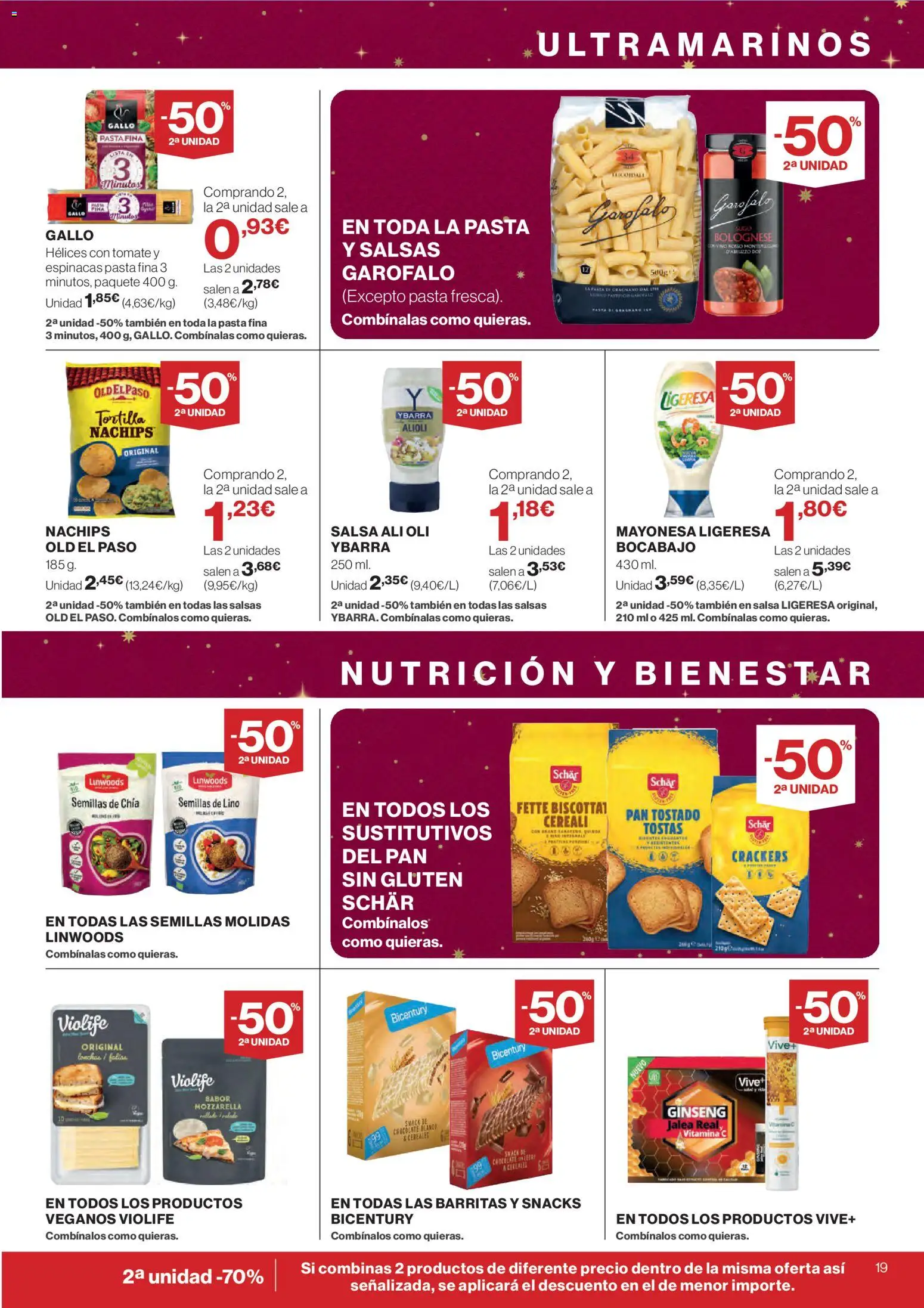 Supercor Canarias │ válido desde el 20.11.2025 | Página: 19 | Productos: Chocolate, Πορσελάνη, Pasta, Οθόνη προβολής