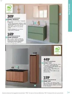 Brico E.Leclerc - Prévisualisation de Brico E.Leclerc - Guide aménagement intérieur valide à partir de 06.01.2026 | Page: 47 | Produits: Porte, Portes, Tiroirs, Miroir