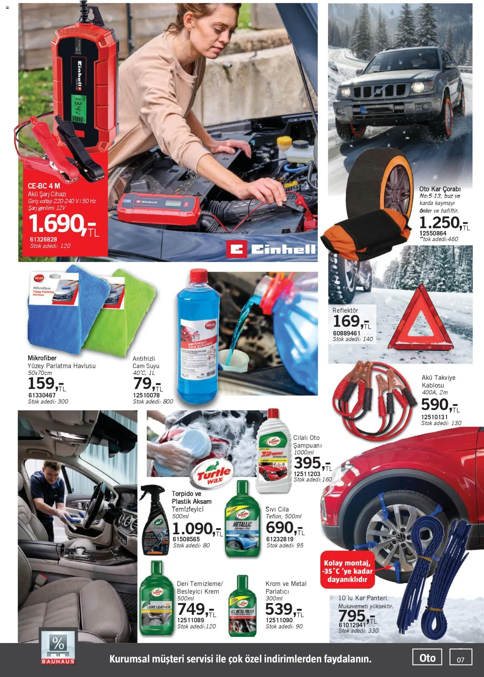 Bauhaus Katalog - 31.01.2026 tarihinden itibaren geçerlidir | Sayfa: 7 | Ürünler: Krem, Parlatıcı, Cam suyu