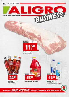 Aligro Aktionen Businesskunden - Chavannes, Matran, Genève, Sion ab 10.11.2025 gültig