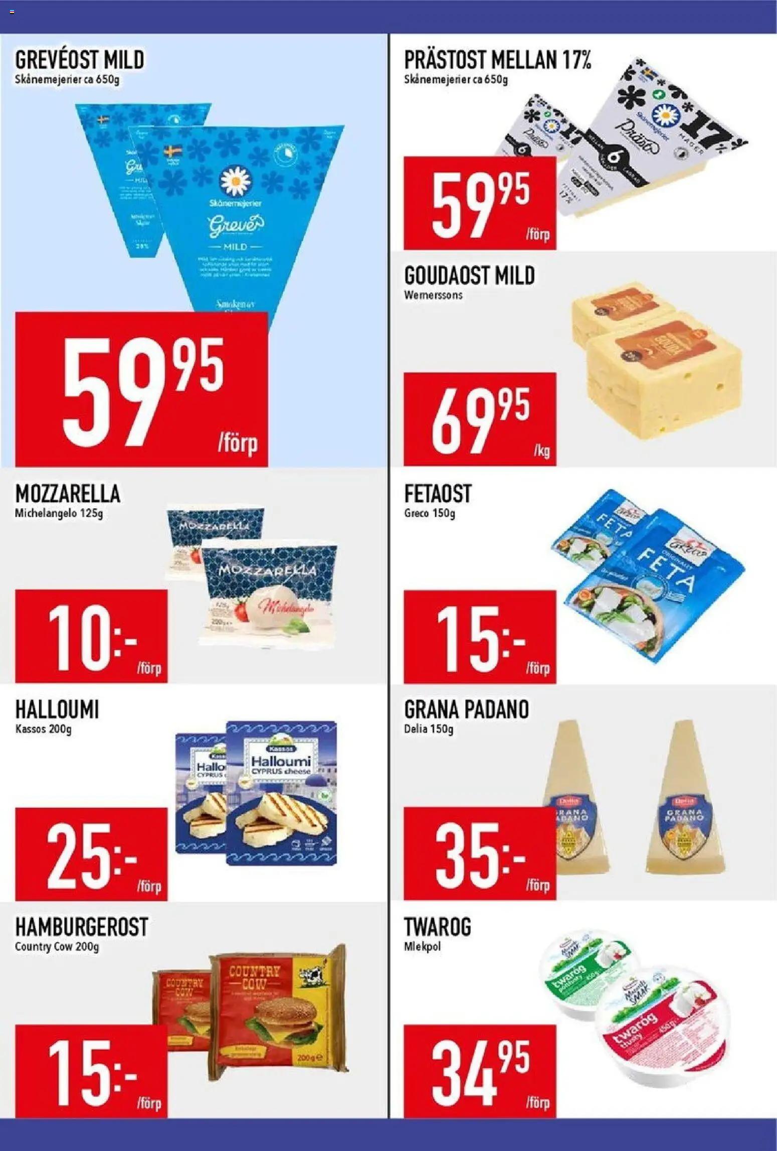 Matdax reklamblad aktuell från 08.12.2025 | Sida: 11 | Produkter: Fetaost, Halloumi