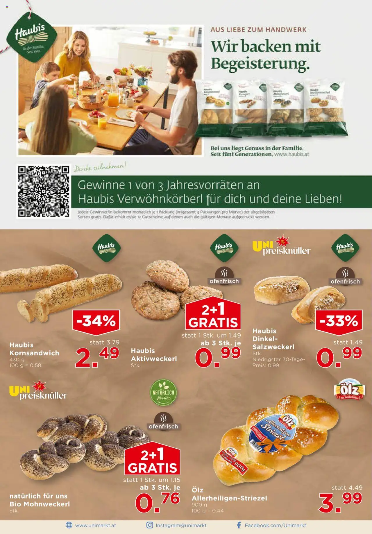Unimarkt Flugblatt gültig ab 08.10.2025 | Seite: 10