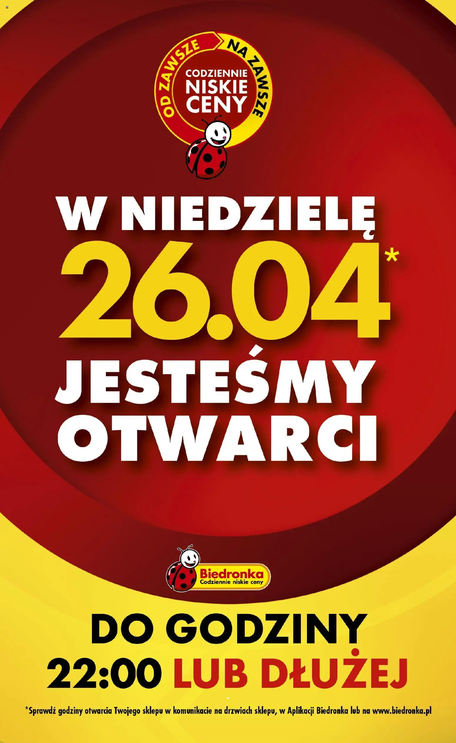 Biedronka gazetka - Najtańsza niedziela od 26.04.2026 | Strona: 2