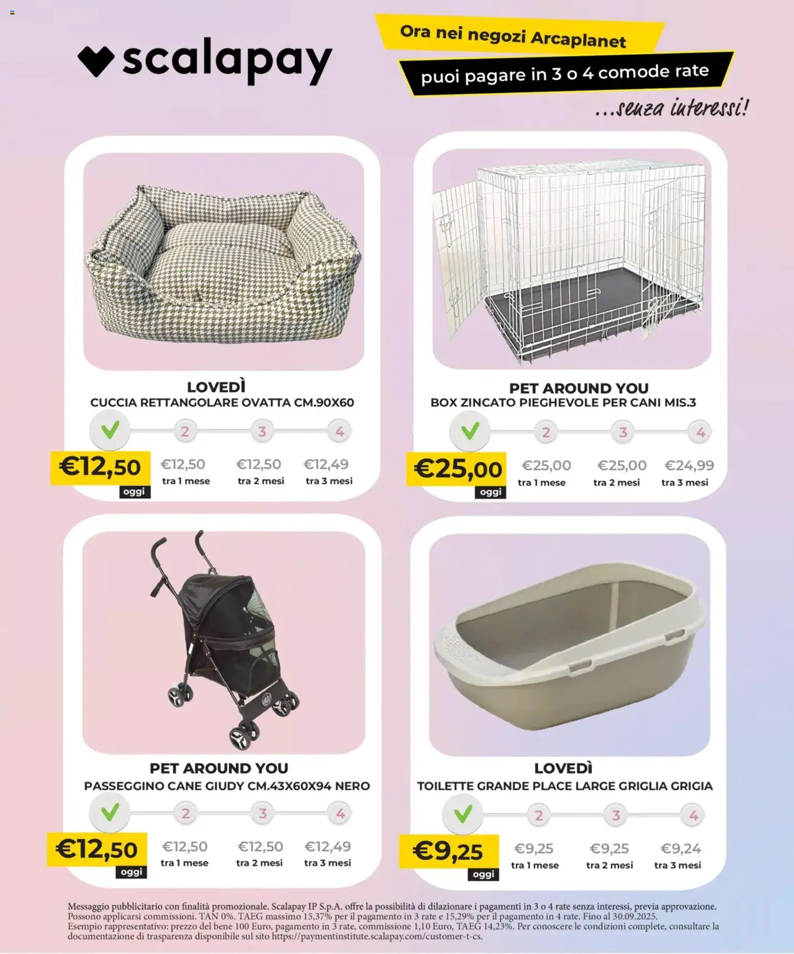 Volantino Arcaplanet del 02.03.2026 | Pagina: 39 | Prodotti: Passeggino, Griglia