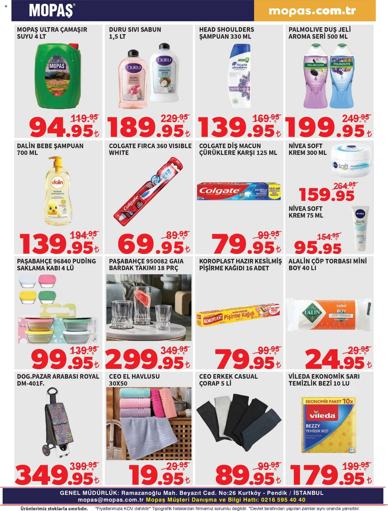 Mopaş Katalog - 20.01.2026 tarihinden itibaren geçerlidir | Sayfa: 8 | Ürünler: Krem, Sabun, Duş jeli, Çorap