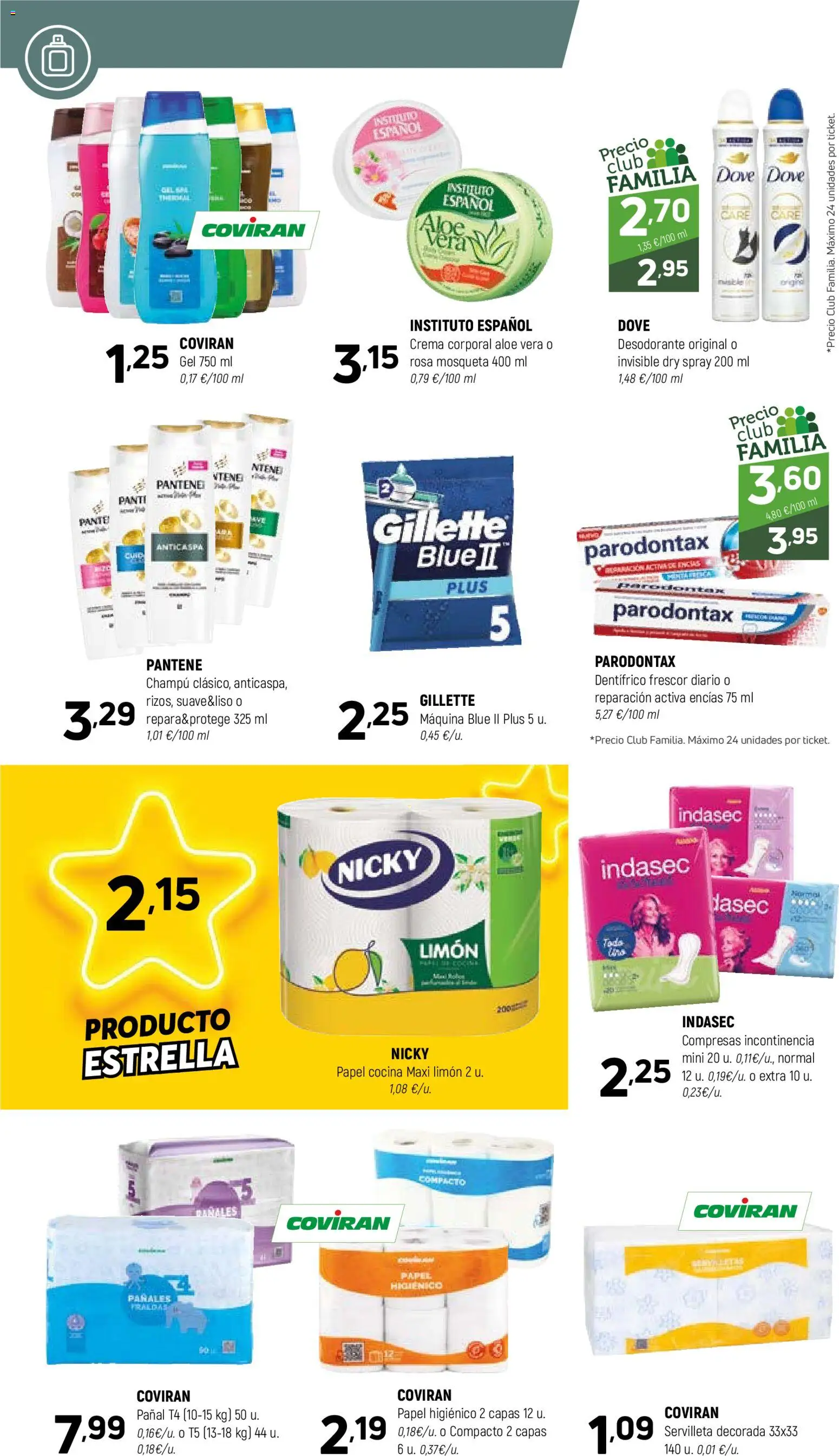 Coviran - Centroc │ válido desde el 07.04.2026 | Página: 14 | Productos: Champú, Papel higienico, Cocina, Γλυφιτζούρι