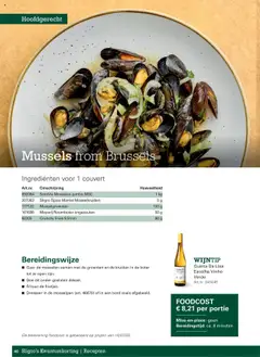Sligro - M - Resto bistro favourite dish - Voorbeeld van een folder van Sligro, geldig van 08.10.2025 | Pagina: 40