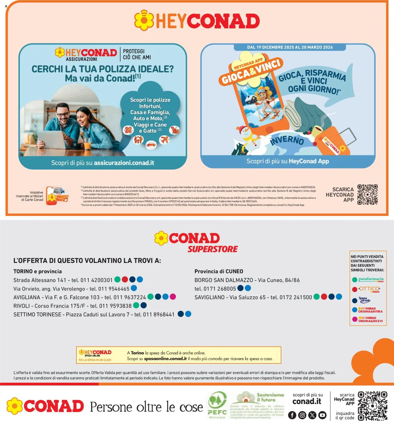 Volantino Conad del 15.12.2025 | Pagina: 40 | Prodotti: Mobile, Stampa