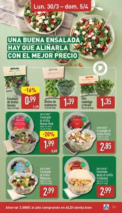 Vista previa Ensalada de brotes tiernos, 100 g válido desde el 30.03.2026 | Página: 11 | Productos: Πορσελάνη, Ensalada