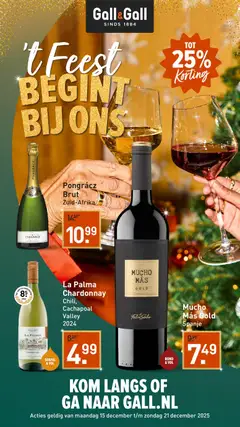 Gall en Gall - Folder - Voorbeeld van een folder van Gall en Gall, geldig van 15.12.2025