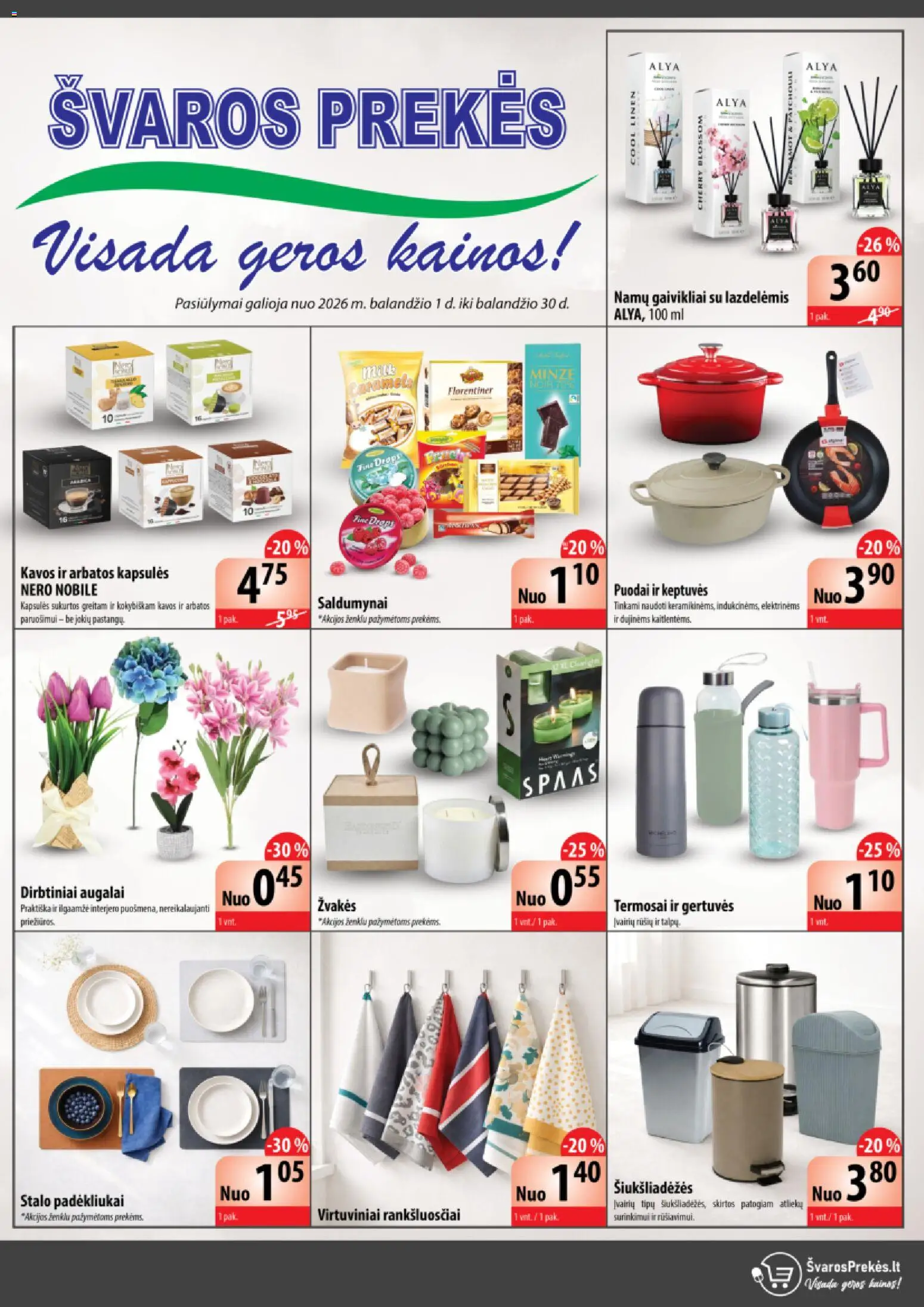 Švaros Prekés akcijos nuo 01.04.2026 | Puslapis: 1