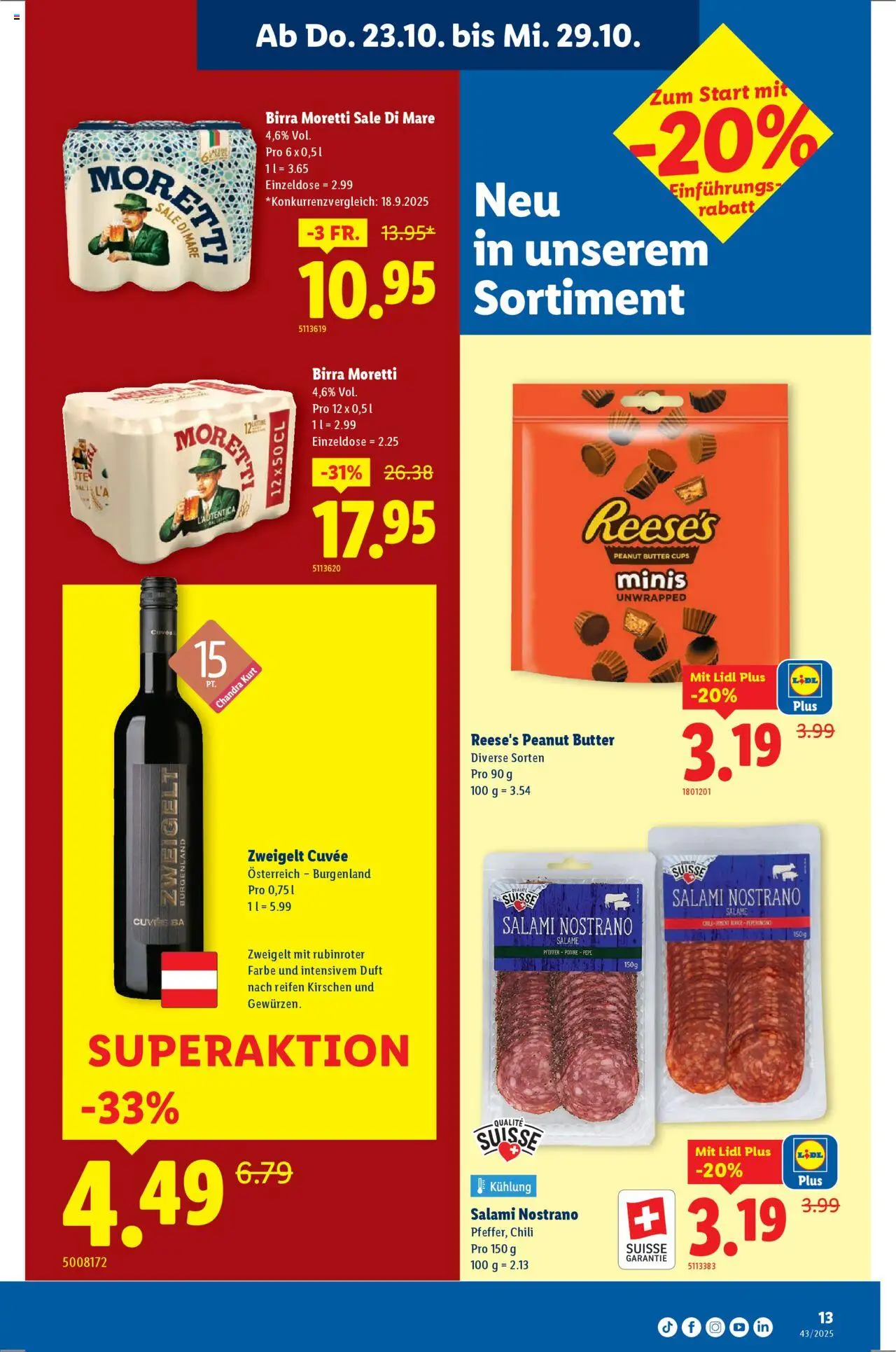 Lidl Aktionen – gültig ab 23.10.2025 | Seite: 13