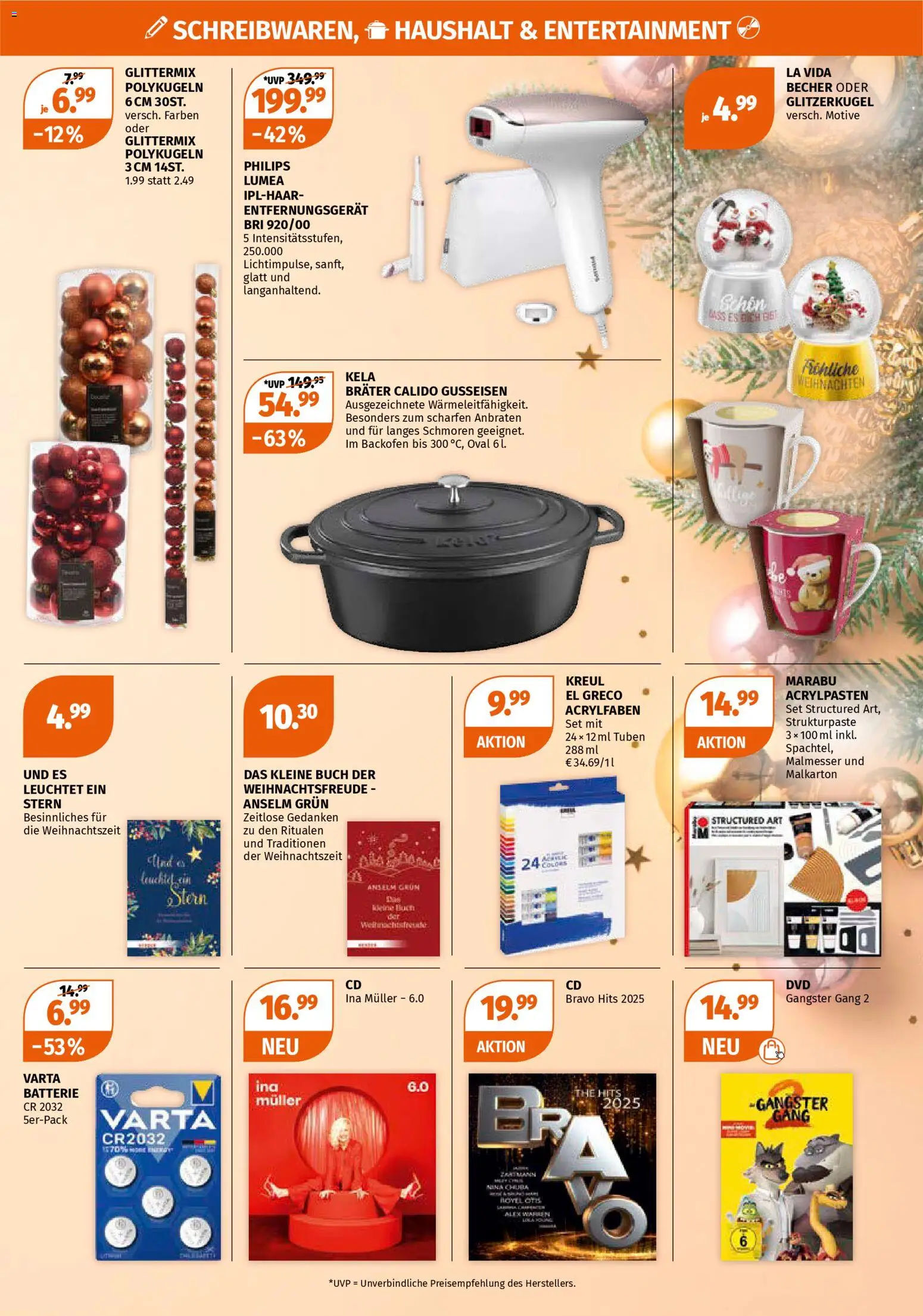 Müller Flugblatt gültig ab 01.12.2025 | Seite: 18 | Produkte: Batterie