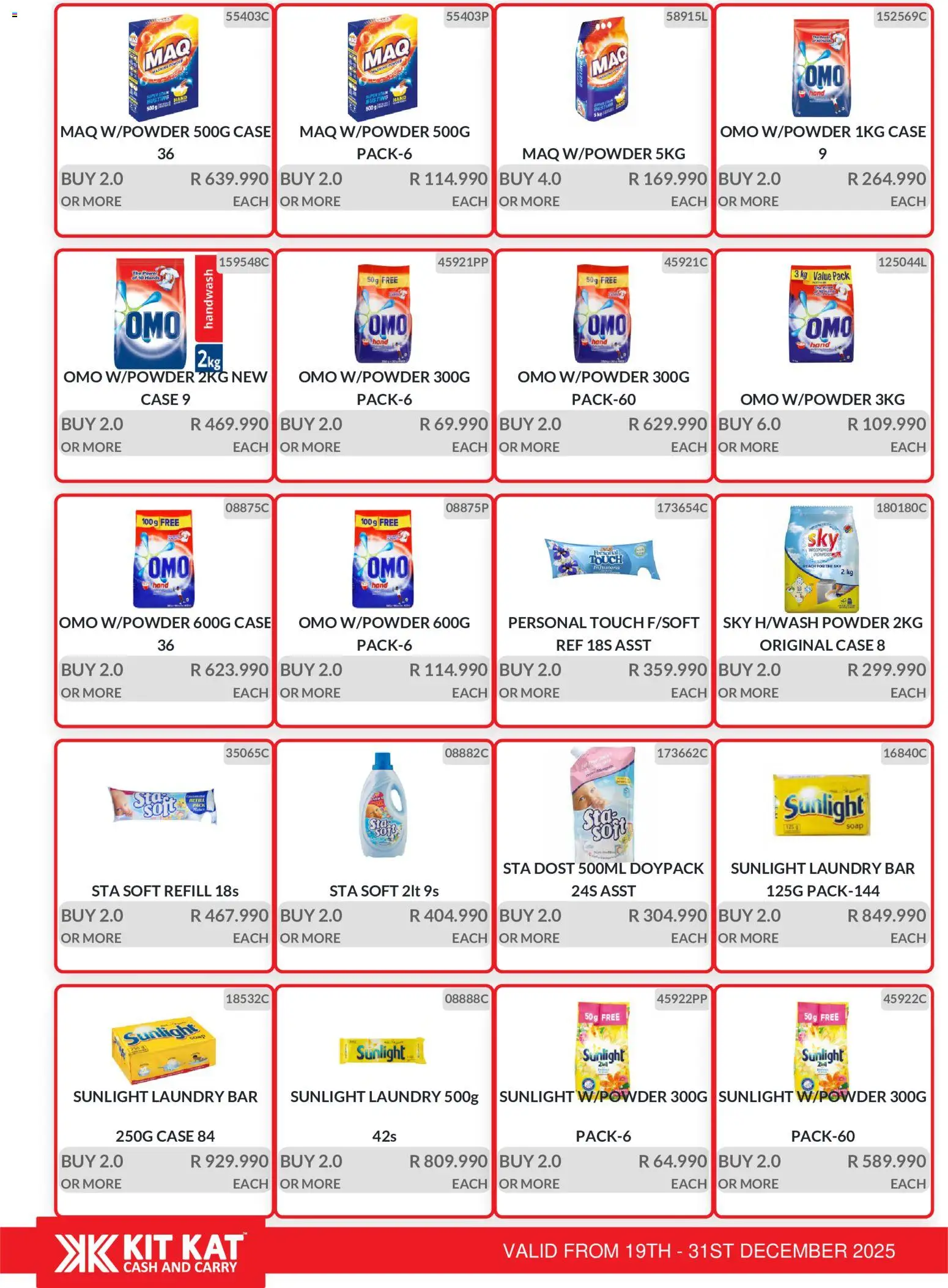 New KIT KAT Cash & Carry catalogue – valid from 19.12.2025 | Page: 27 | Products: Handwash, Case, Powder