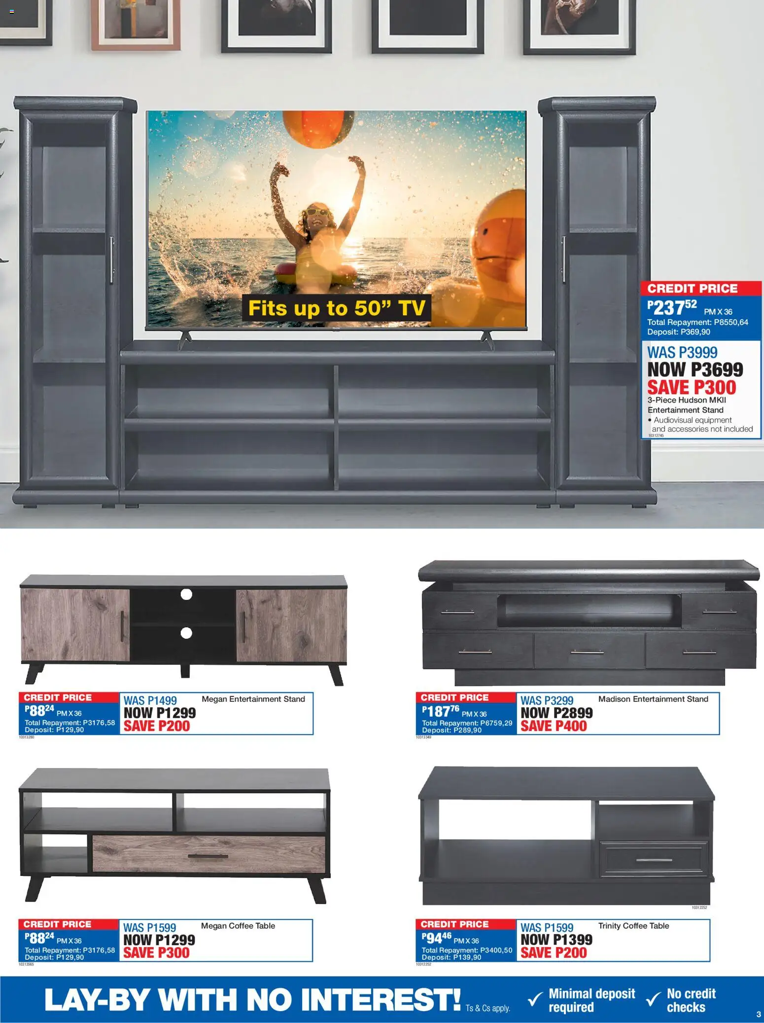 New OK Furniture catalogue – valid from 27.12.2025 | Page: 3 | Products: TV, Coffee table, Table, Coffee