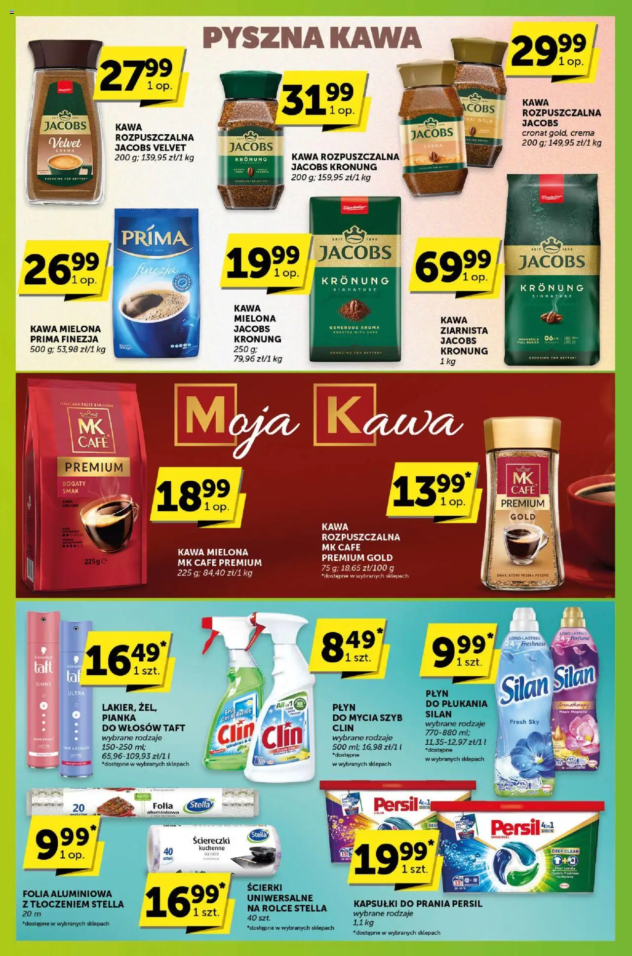 ABC Gazetka - Sprawdź, co więcej od 04.09.2025 | Strona: 7 | Produkty: Kawa rozpuszczalna, Kawa rozpuszczalna Jacobs Kronung, Kawa jacobs velvet, Kawa
