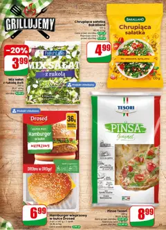 Pogląd oferty "Chrupiąca sałatka Bakalland, 100 g Chrupiąca sałatka" - ważna od 15.04.2026 | Strona: 21 | Produkty: Hamburger, Rukola, Mix sałat, Sałatka