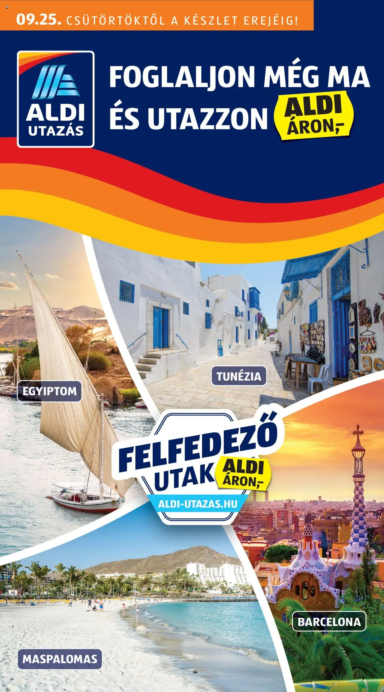 Aldi akciós ujság - amely érvényes a következő dátumtól: 25.09.2025 | Oldal: 1