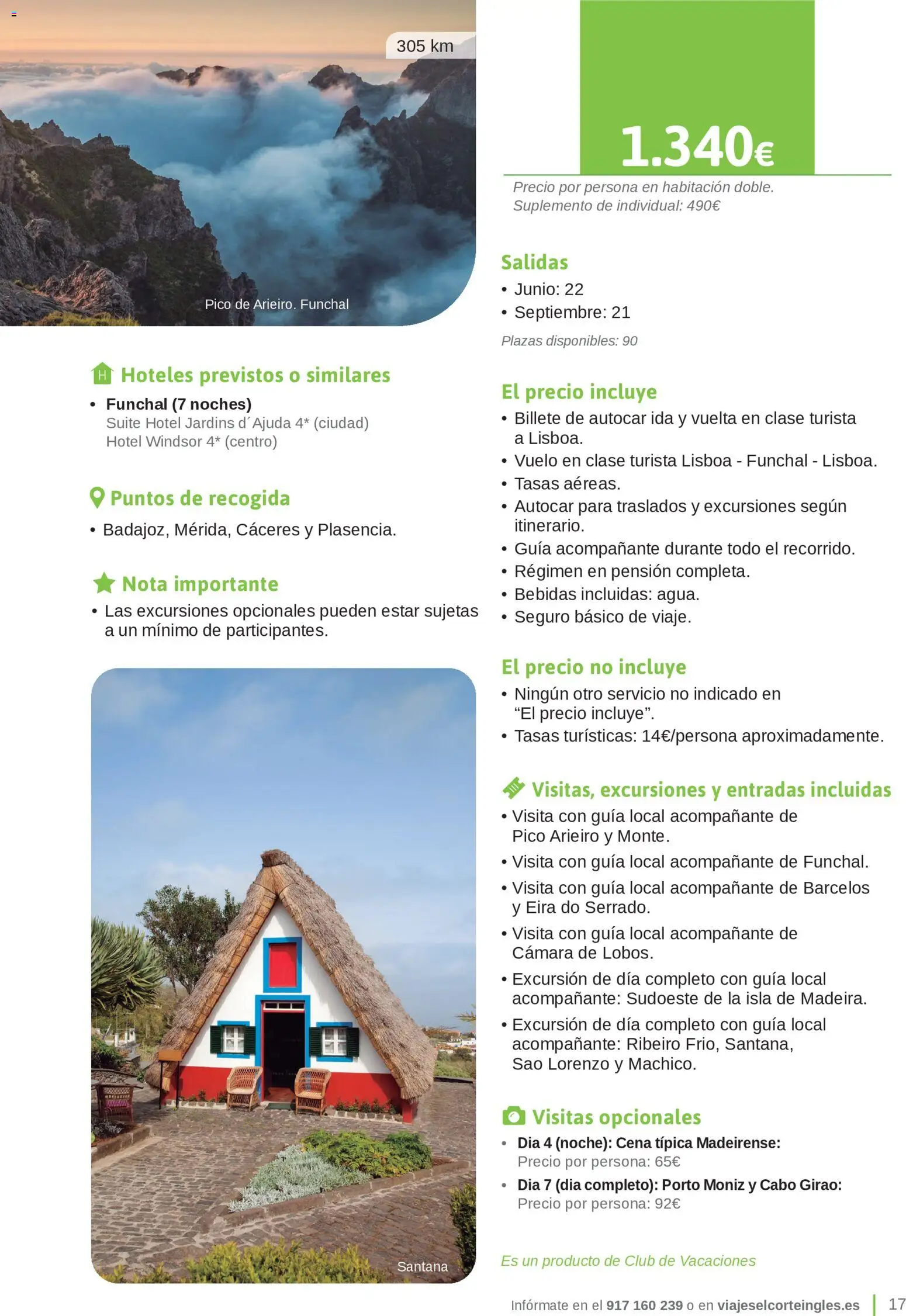 Viajes El Corte Inglés Junta de Extremadura │ válido desde el 01.03.2026 | Página: 17 | Productos: Cámara