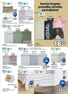 Novi JYSK katalog ponudbe – veljaven od 03.09.2025 | Stran: 17 | Izdelki: Vzglavnik, Prevleka, Posteljnina, Rjuha