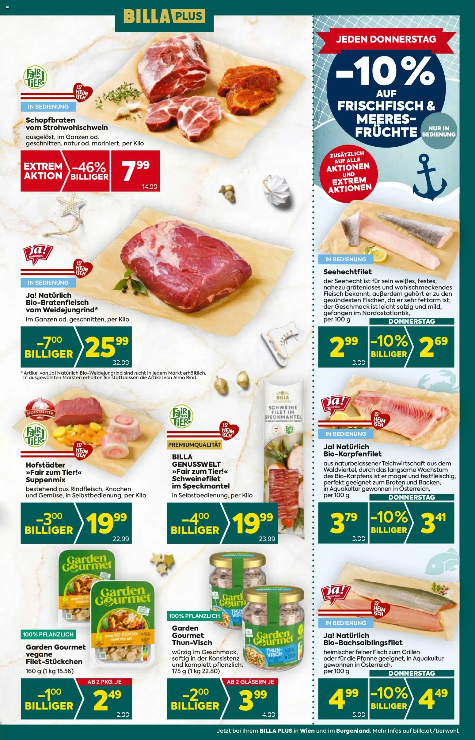 Billa Plus Flugblatt gültig ab 27.11.2025 | Seite: 13 | Produkte: Fisch