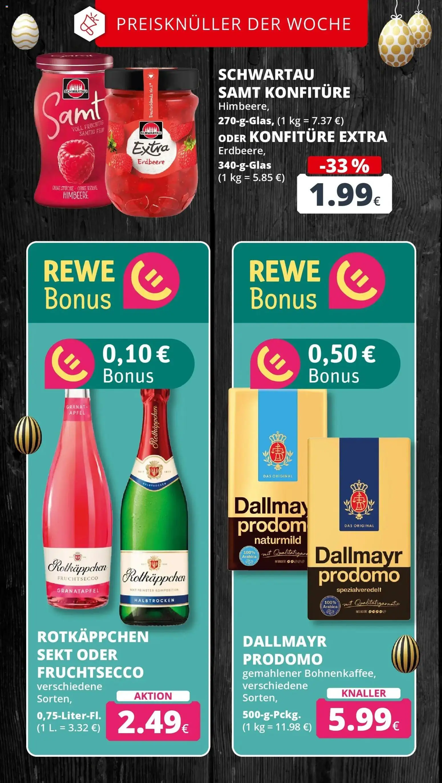 Rewe Prospekt Bergheim	 – gültig ab 30.03.2026 | Seite: 3 | Produkte: Granatapfel, Äpfel, Dallmayr prodomo, Schwartau extra