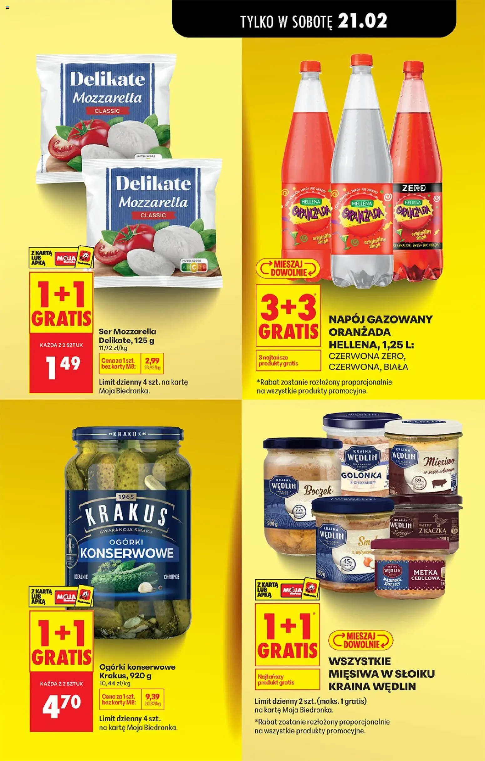 Biedronka Polsko leták - W tym tygodniu od 19.02.2026 | Strana: 19 | Produkty: Karty, Mozzarella