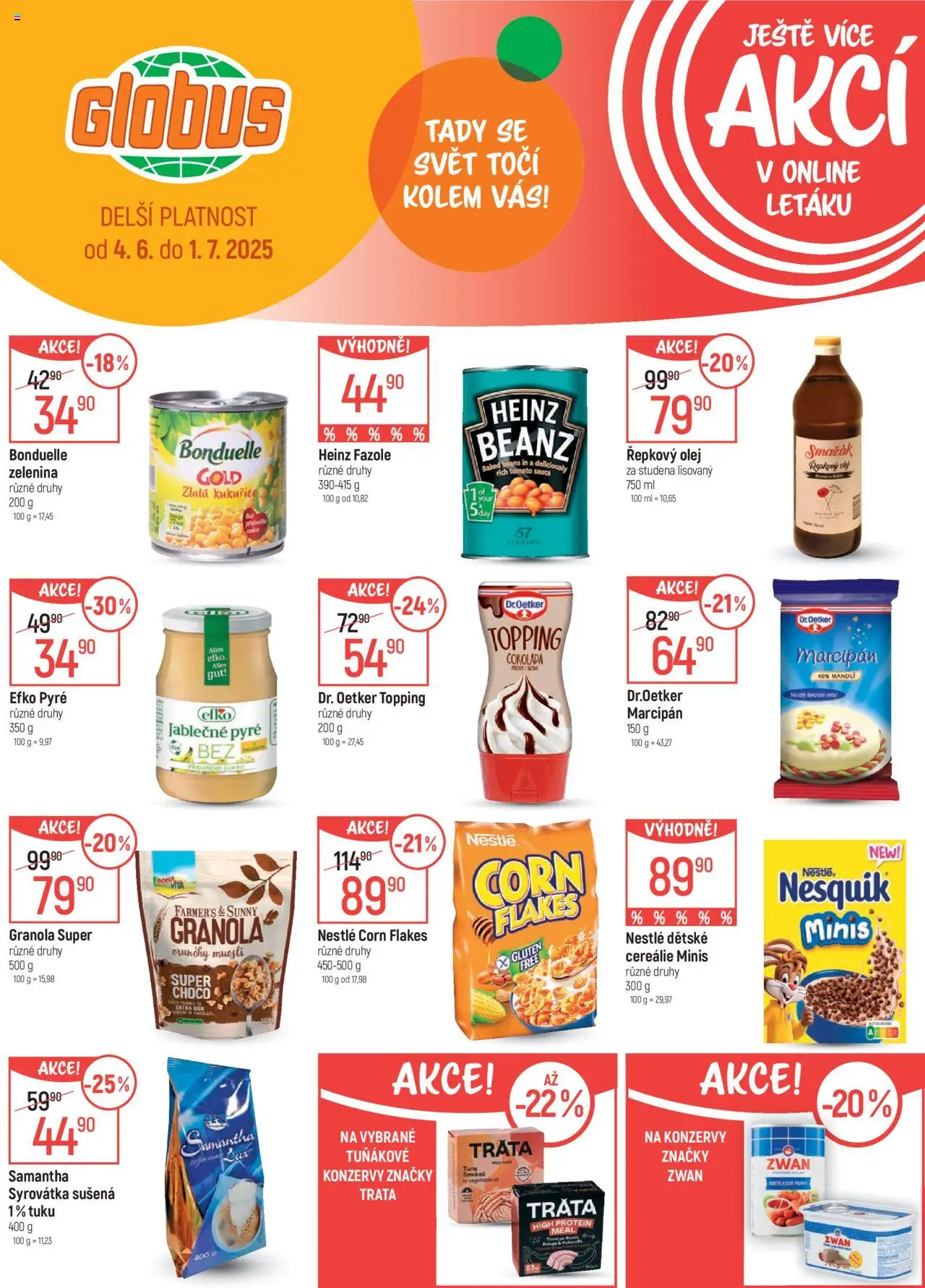 Globus leták - Olomouc od 11.06.2025 | Strana: 48 | Produkty: Olej, Cereálie, Zelenina, Protein
