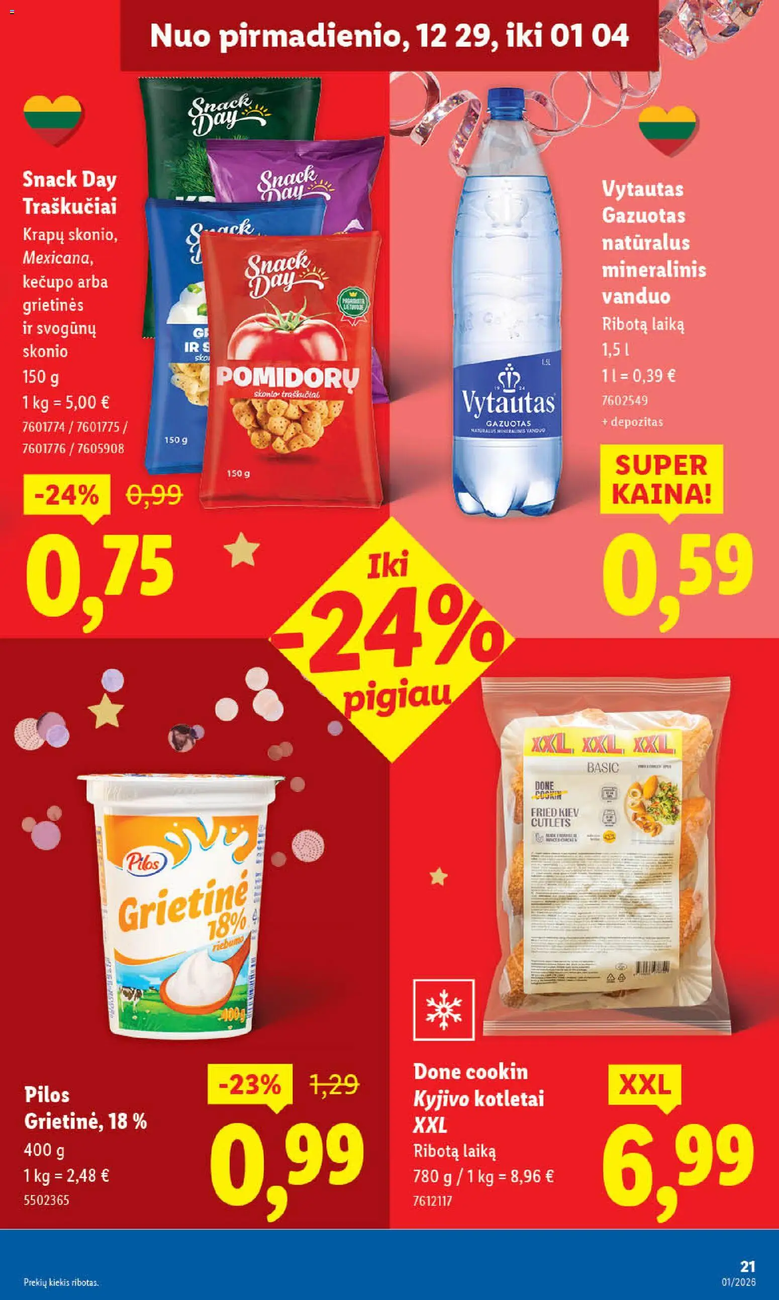 LIDL akcijos nuo 29.12.2025 | Puslapis: 21