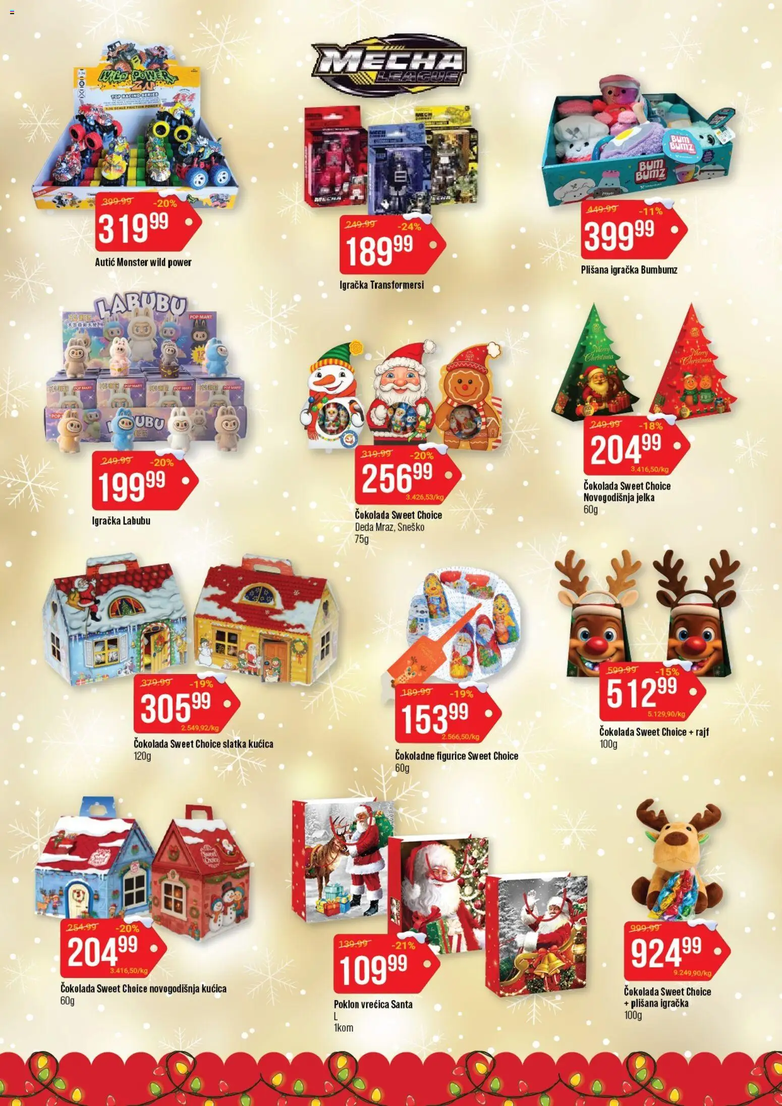 Senta Promet katalog - važi od 17.12.2025 | Strana: 3 | Proizvode: Čokolada