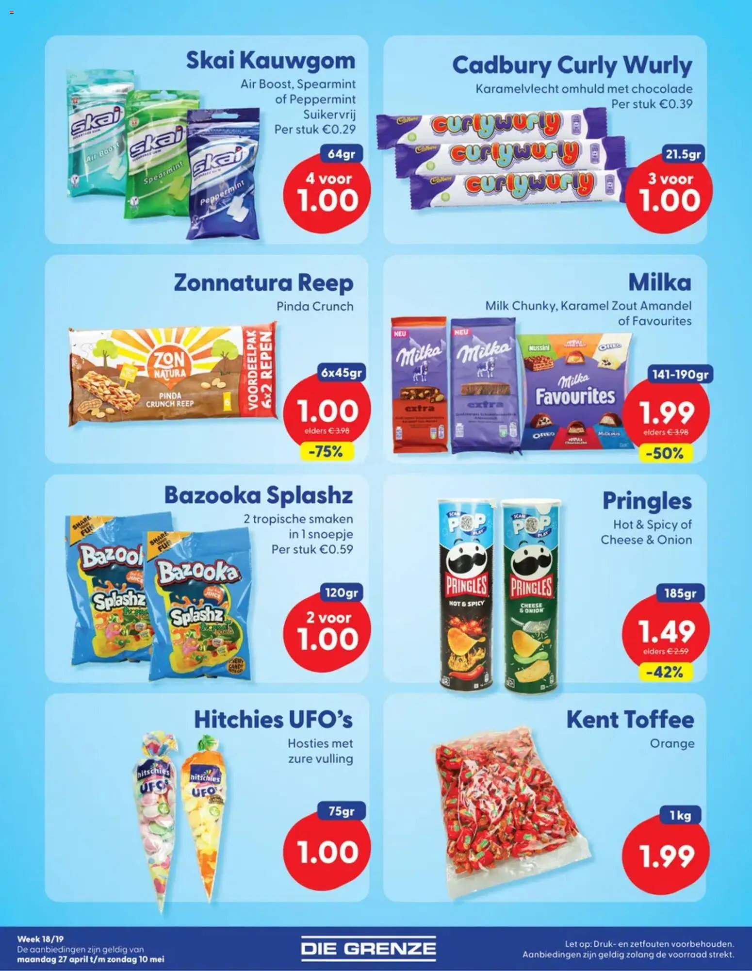 {H1} | Pagina: 5 | Producten: Pringles, Kauwgom, Boost, Repen