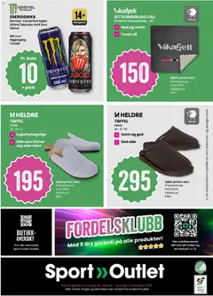 Forhåndsvisning av Sport Outlet kundeavis gyldig fra 28.10.2025 | Side: 38