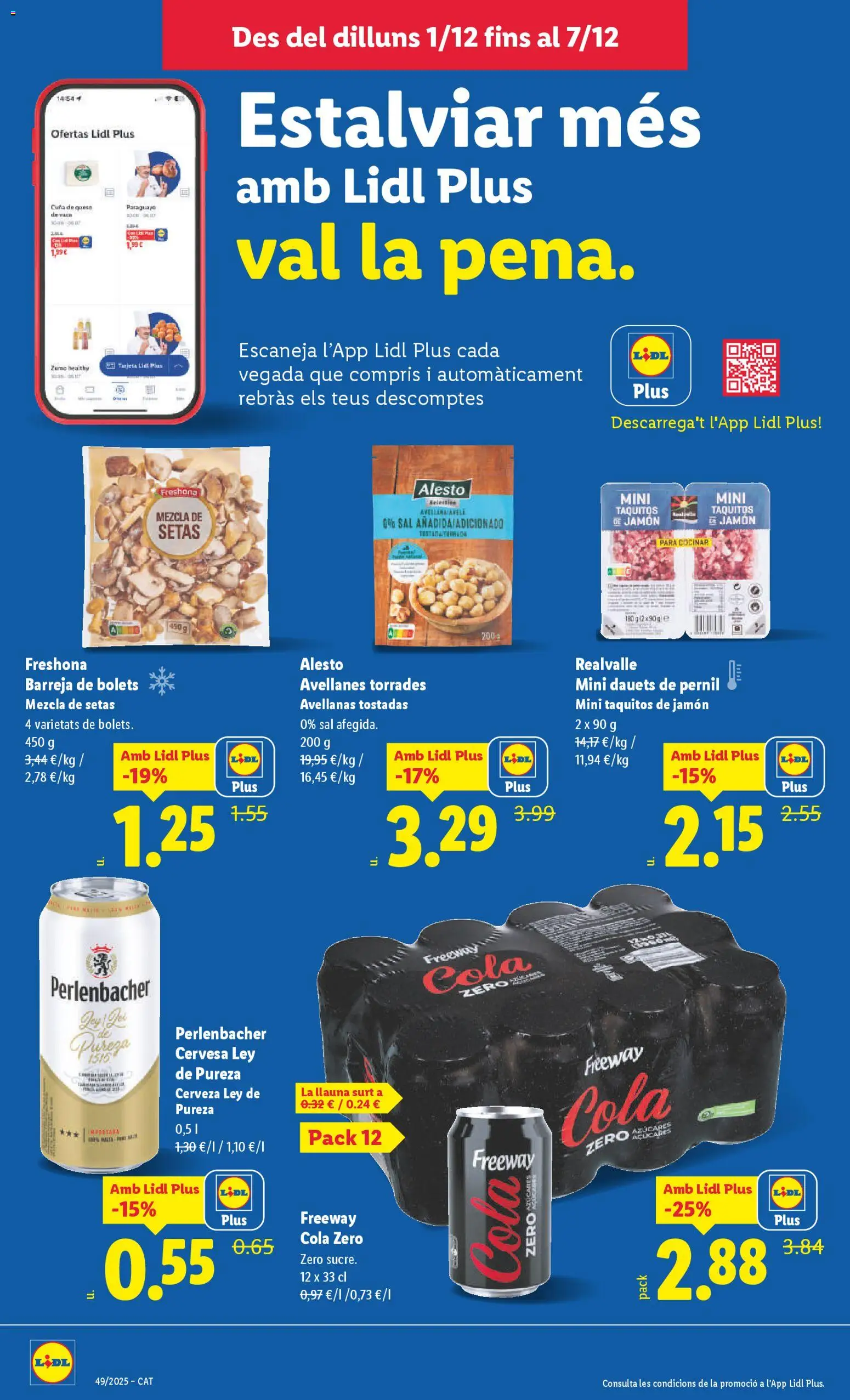 Lidl folleto │ válido desde el 01.12.2025 | Página: 30 | Productos: Jamón, Cerveza, Ροζ πιπέρι, Cuna
