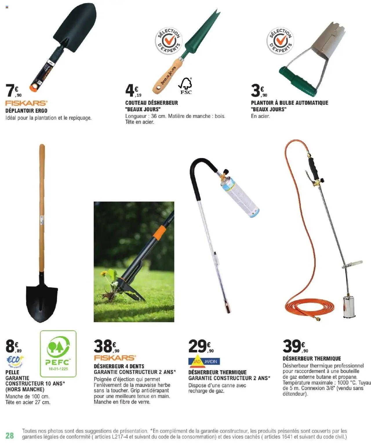  | Page: 28 | Produits: Couteau, Tuyau