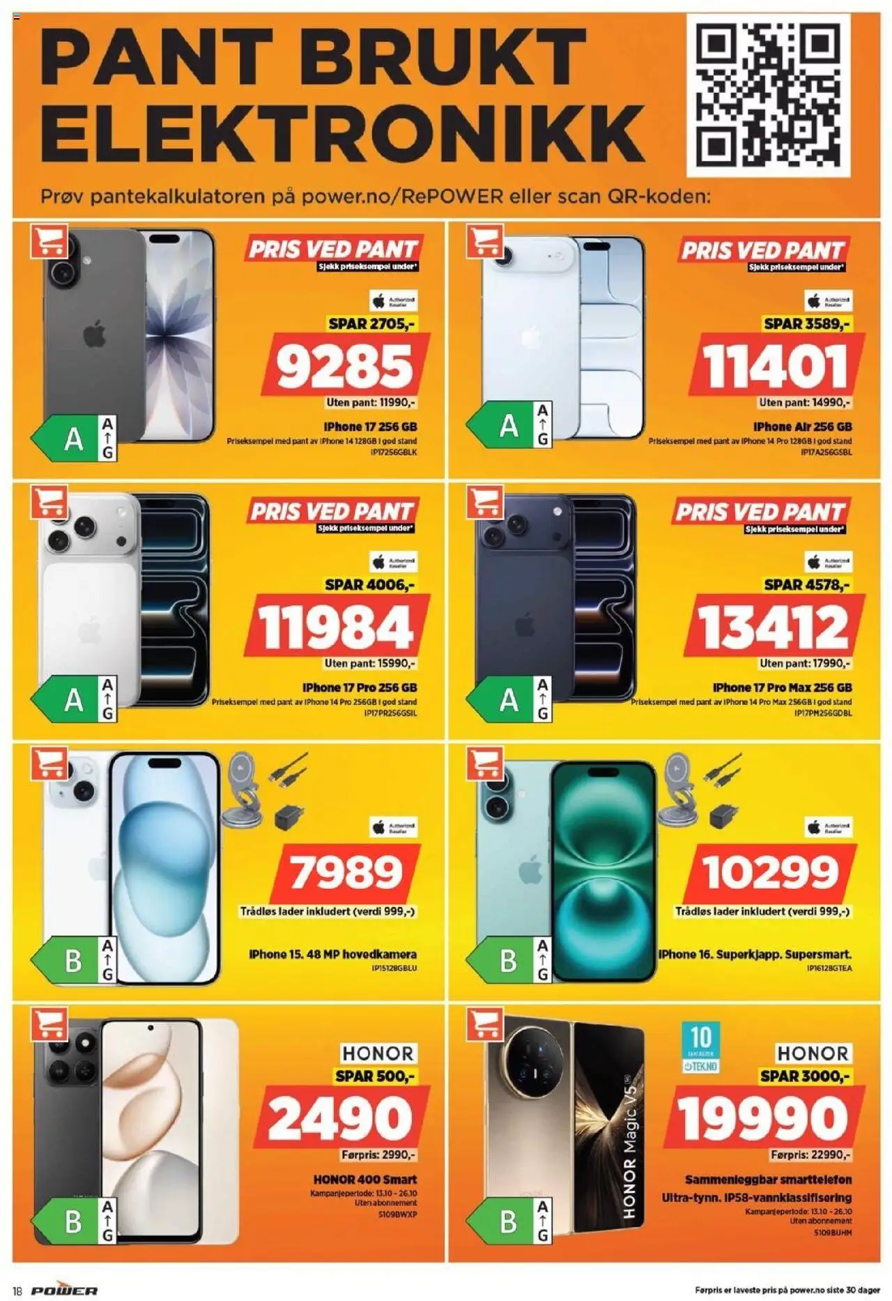 {H1} | Side: 18 | Produkter: Smarttelefon