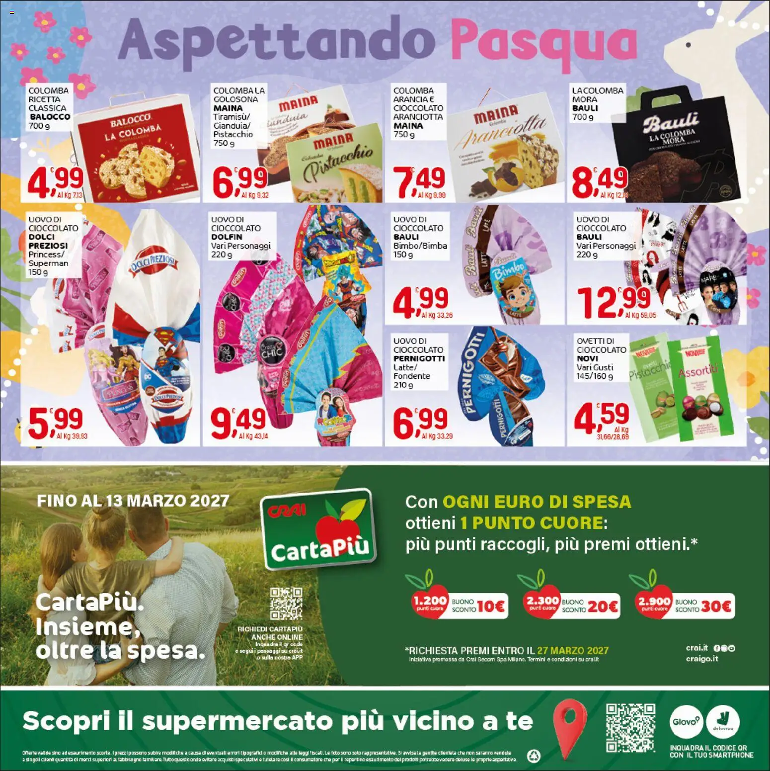 Volantino CRAI volantino Torino del 19.03.2026 | Pagina: 8 | Prodotti: Cioccolato, Tè, Smartphone, Arancia