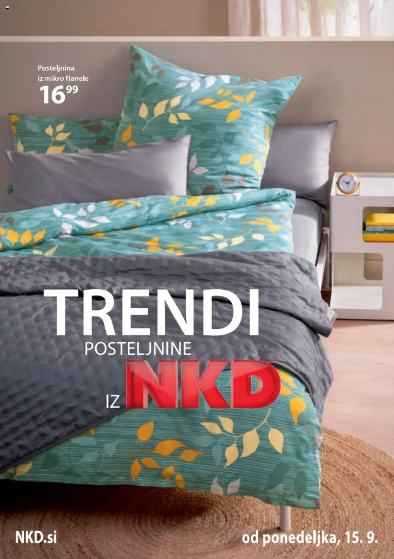 Novi NKD katalog ponudbe – veljaven od 15.09.2025 | Stran: 5 | Izdelki: Posteljnina