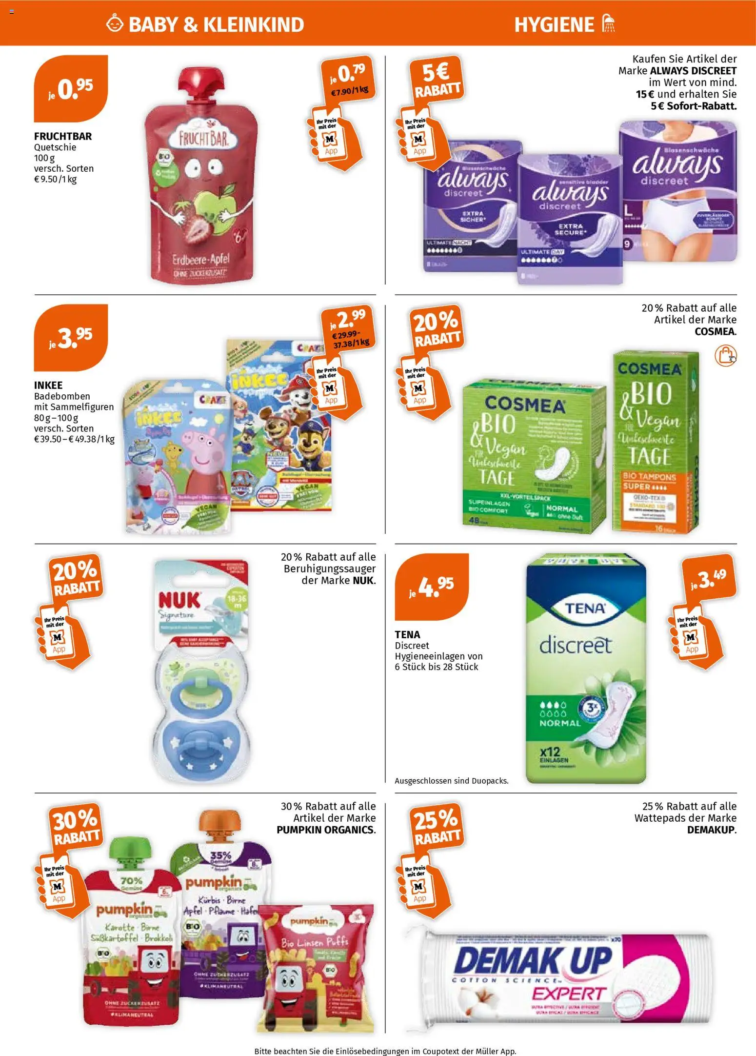 Müller Flugblatt gültig ab 06.04.2026 | Seite: 6 | Produkte: Äpfel