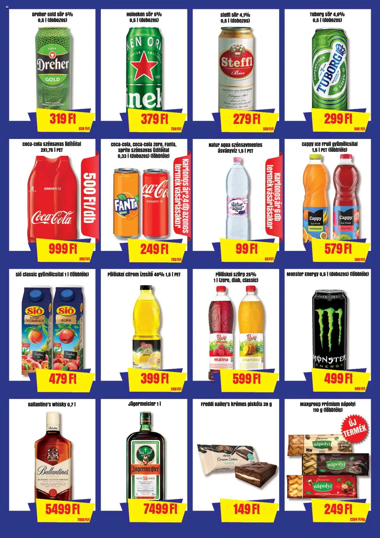 Magnetic akciós ujság - amely érvényes a következő dátumtól: 22.10.2025 | Oldal: 3 | Termékek: Jägermeister, Ásványvíz, Ananász, Whisky